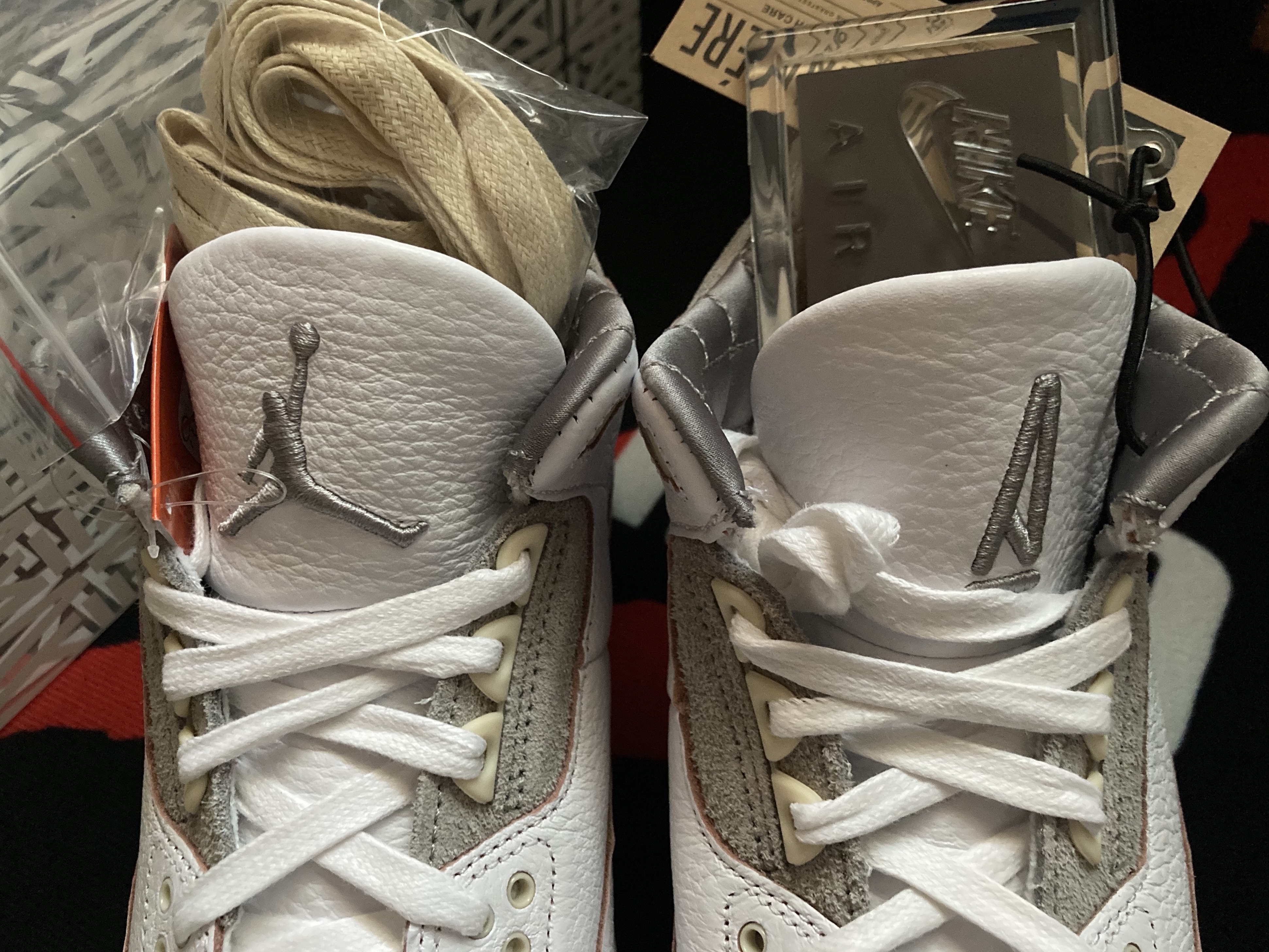 (W) Jordan 3 x A Ma Maniere Retro SP 착용 스타일 - 4