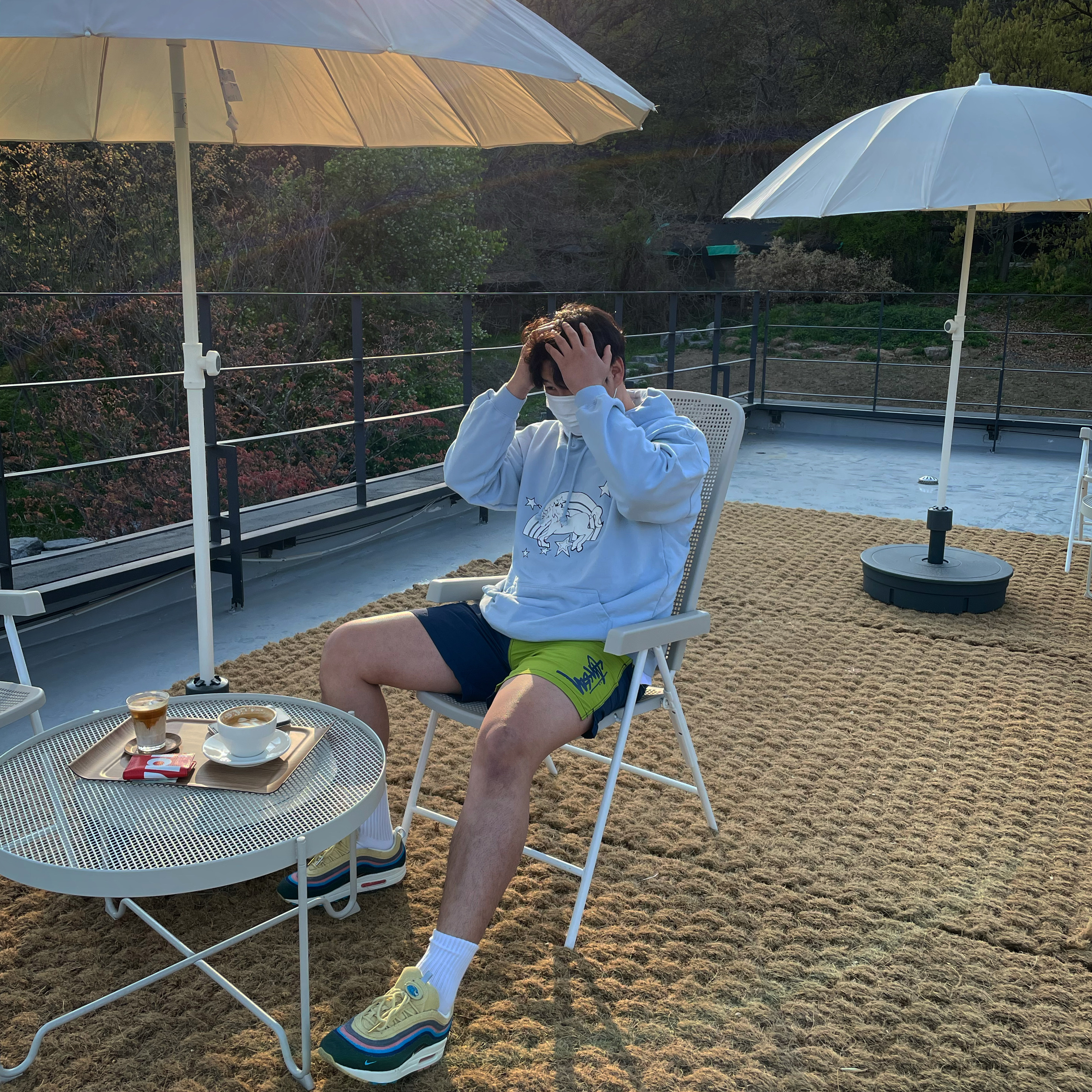 Nike x Sean Wotherspoon Air Max 1/97 착용 스타일