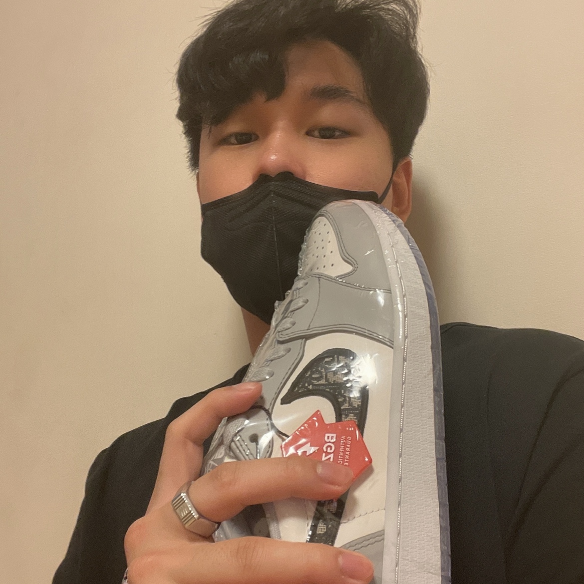 Jordan 1 x Dior Low OG 착용 스타일 - 1
