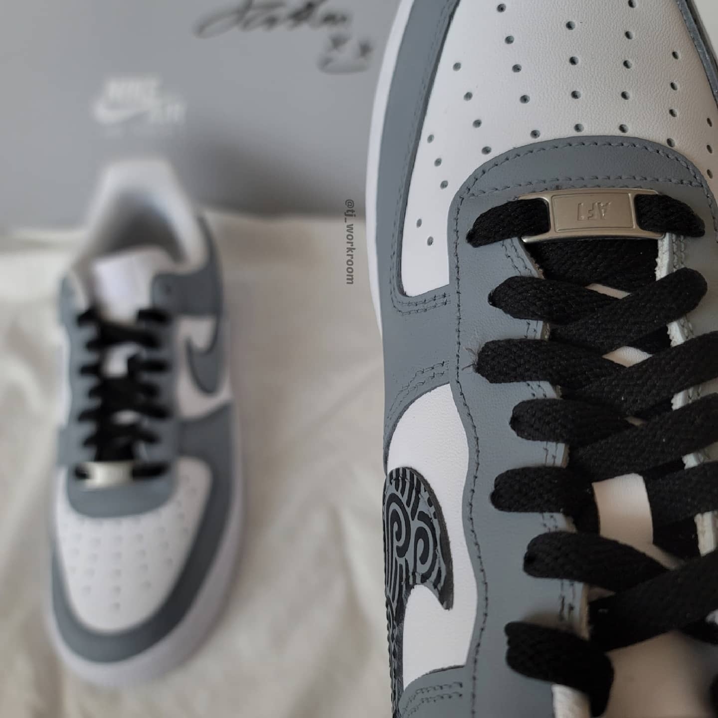 Nike Air Force 1 '07 Low White, (W) Nike Air Force 1 '07 Low White 착용 스타일 - 4