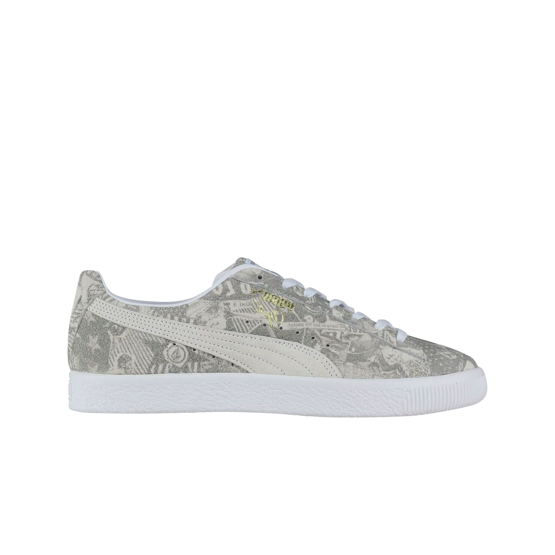 368145-01 Puma x Volcom Clyde RT for BLS White