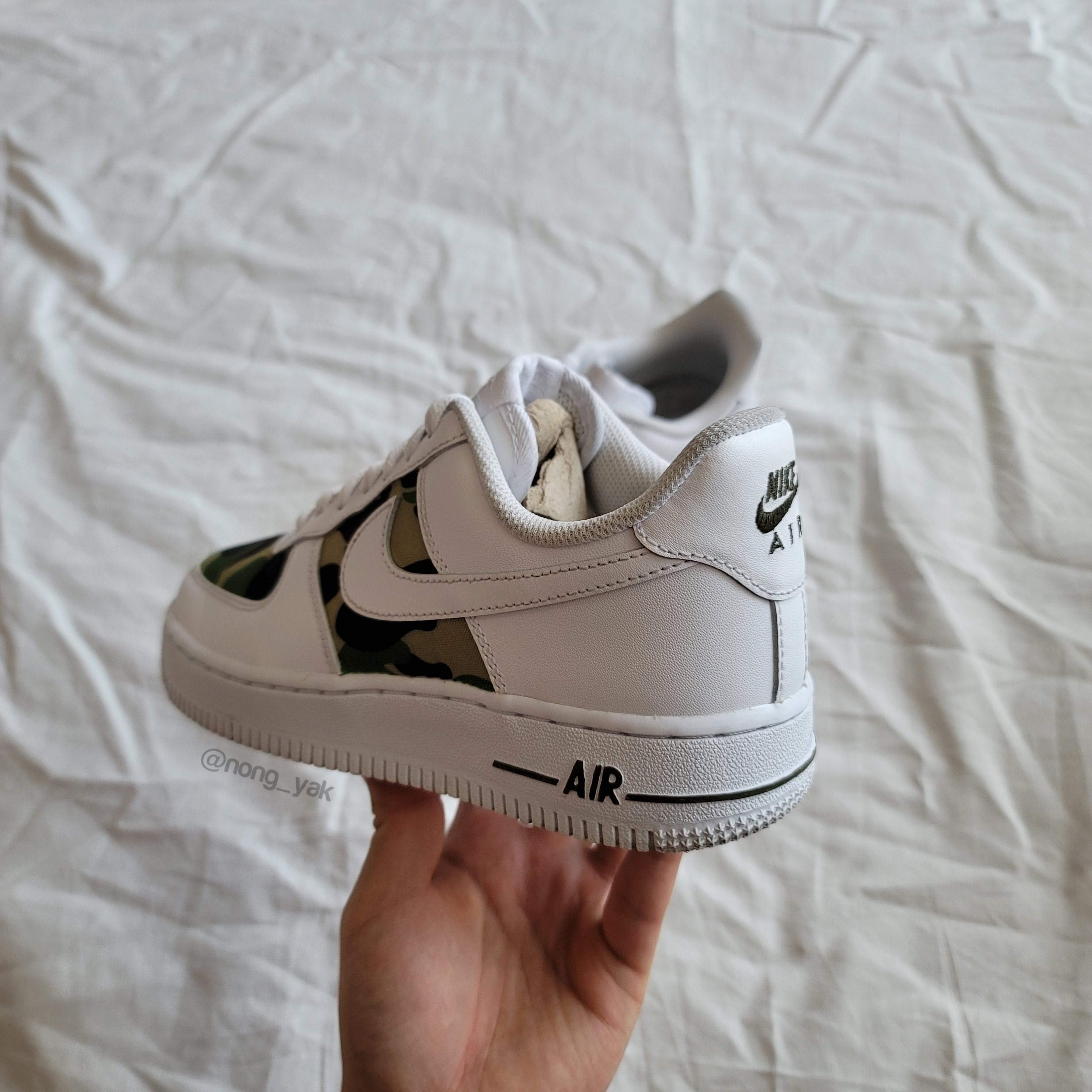Nike Air Force 1 '07 Low White, (W) Nike Air Force 1 '07 Low White 착용 스타일 - 4