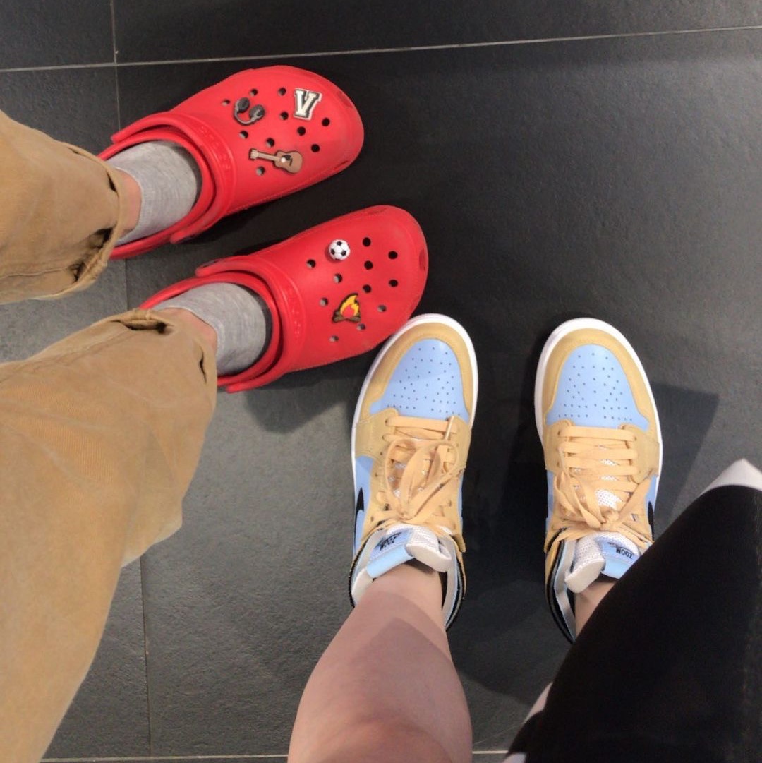 Jordan 1 Zoom Air CMFT London 착용 스타일