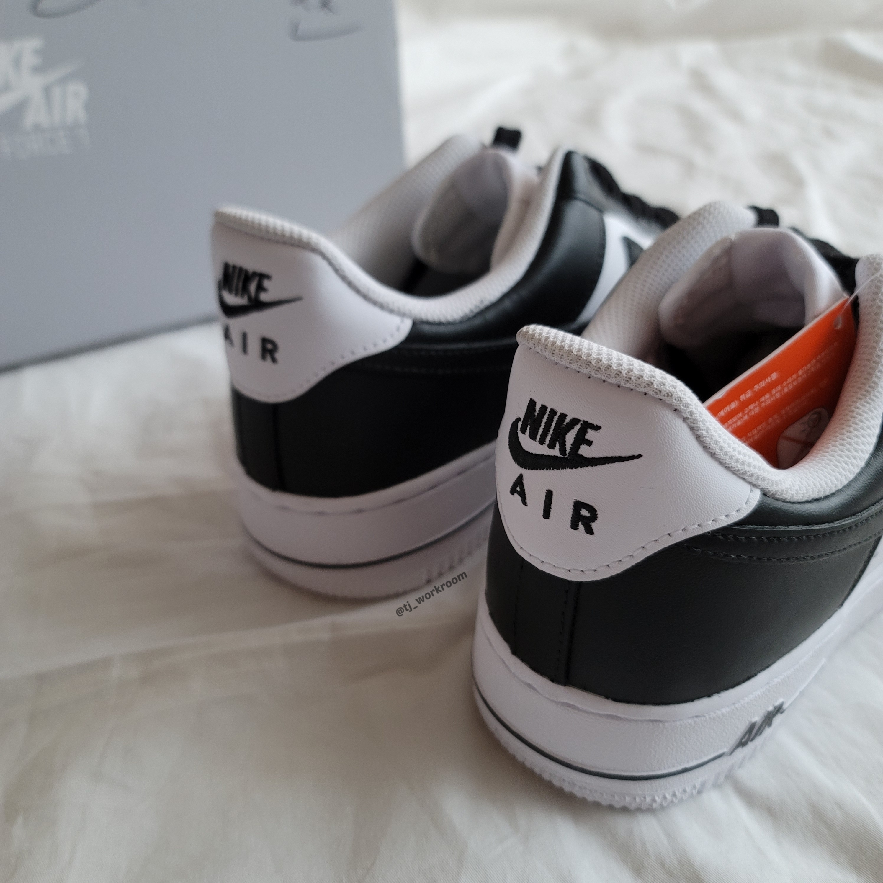 Nike Air Force 1 '07 Low White, (W) Nike Air Force 1 '07 Low White 착용 스타일 - 3