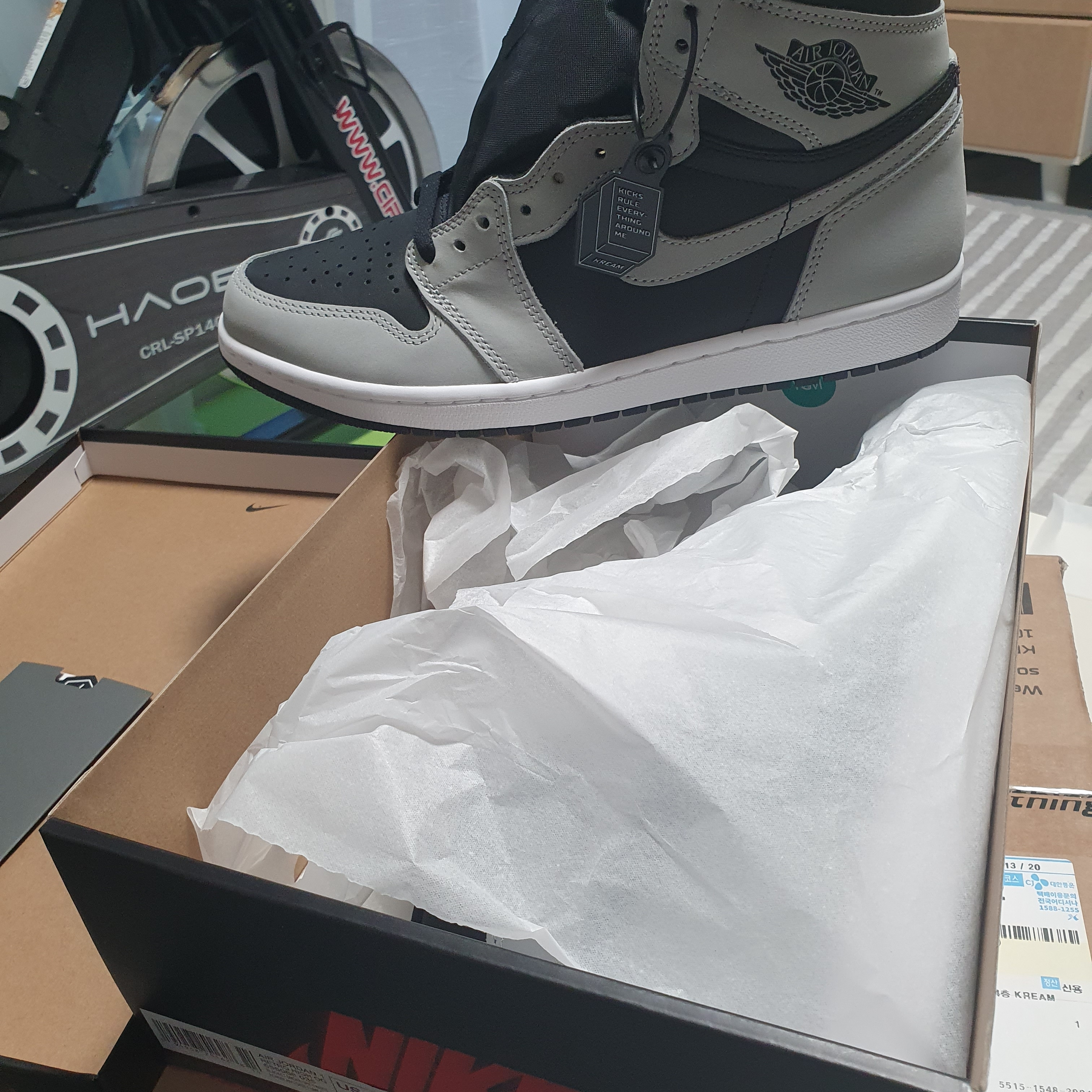 Jordan 1 Retro High OG Shadow 2.0 착용 스타일 - 3