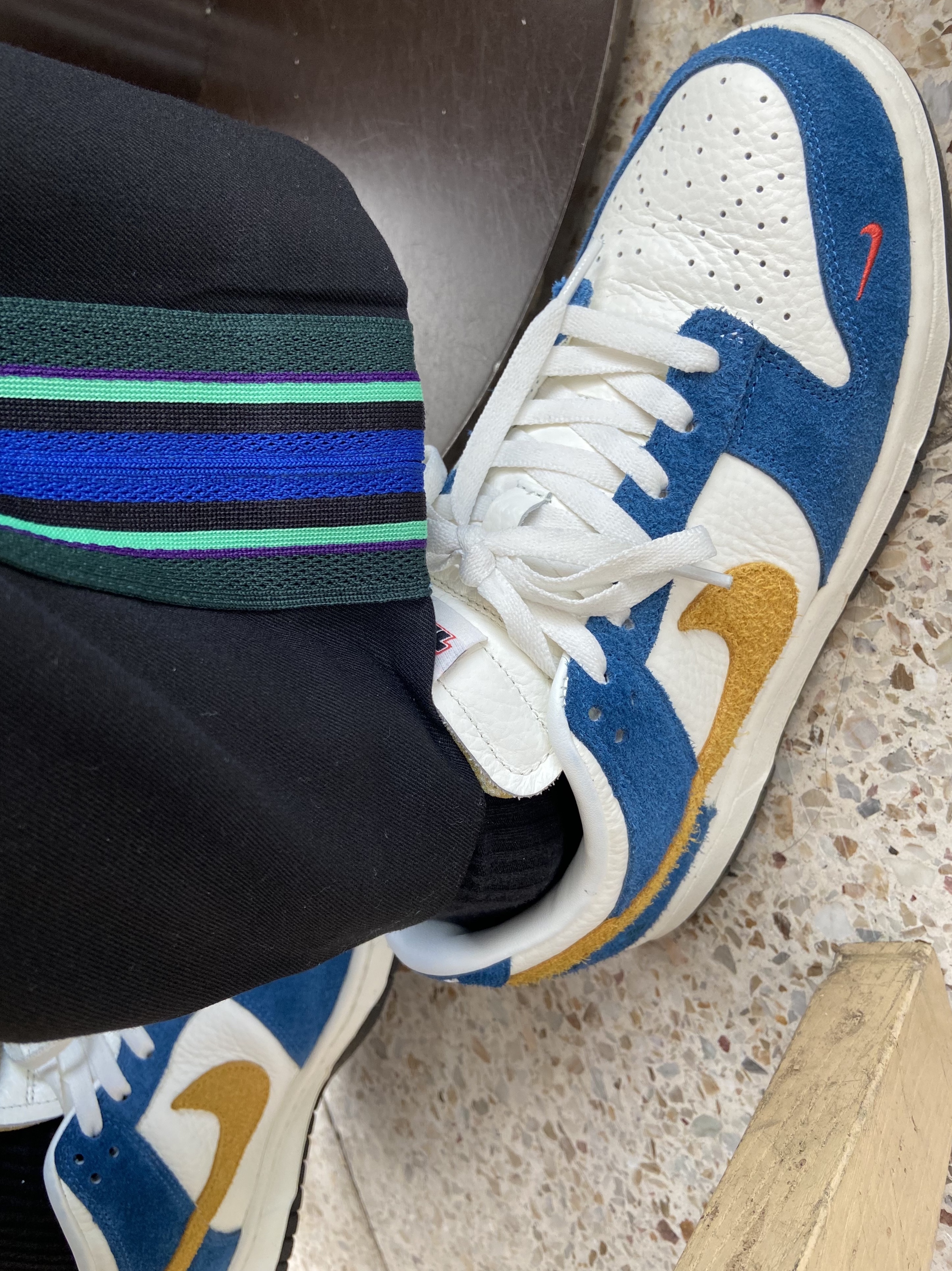 Nike x Kasina Dunk Low 80's Bus 착용 스타일