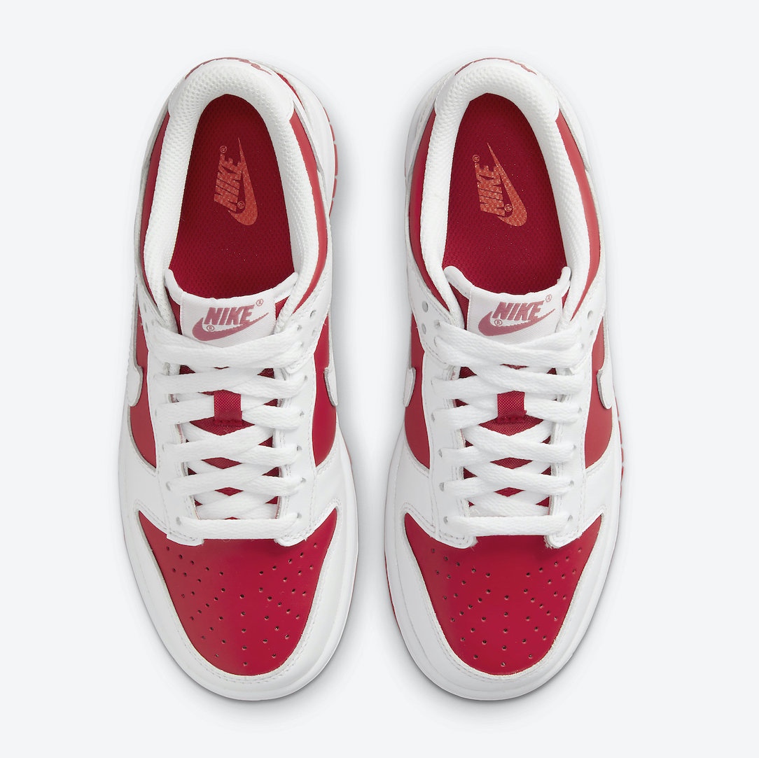 Nike Dunk Low SP University Red 2020 착용 스타일 - 4