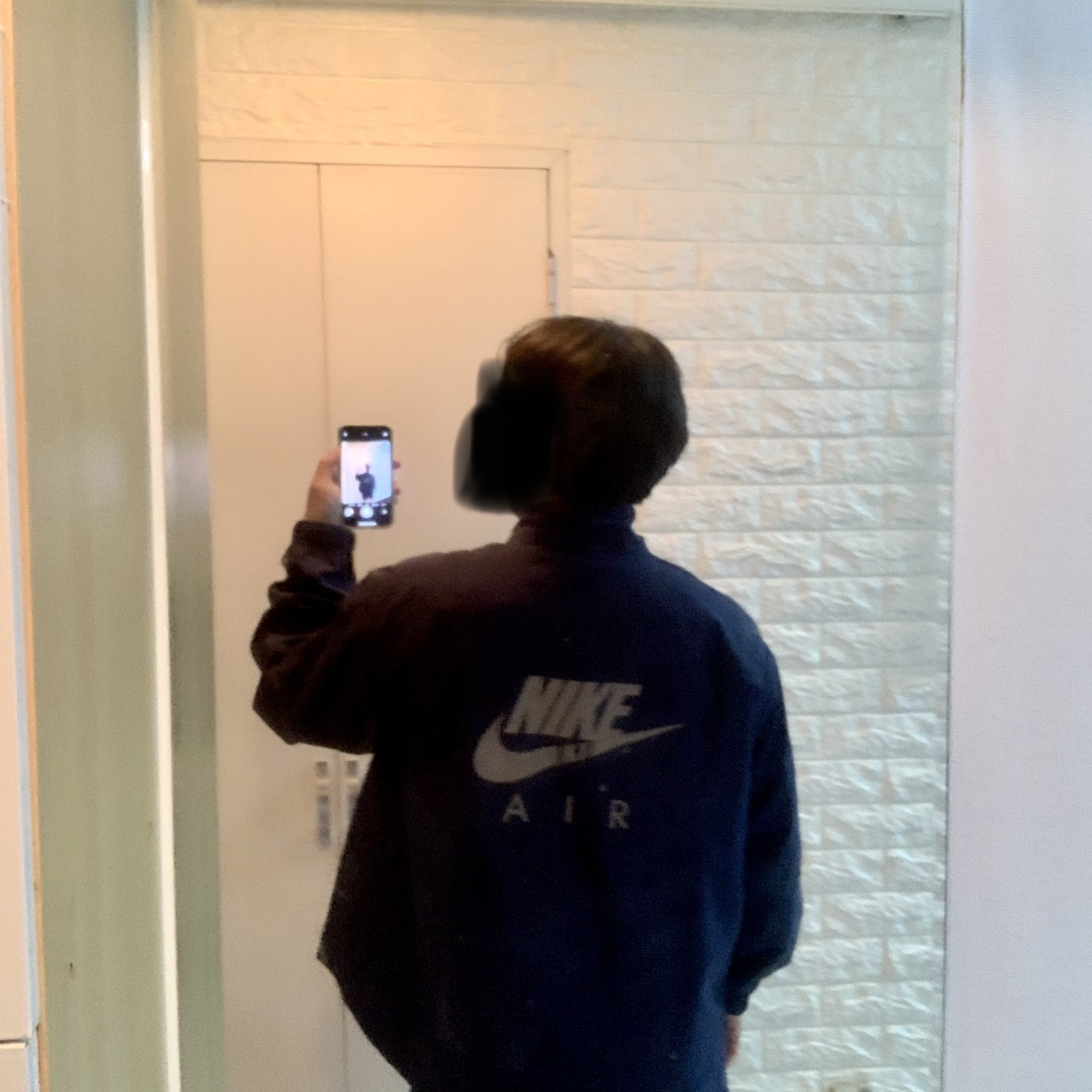 Nike x Kim Jones Reversible Wind Breaker Navy - US/EU 착용 스타일 - 3