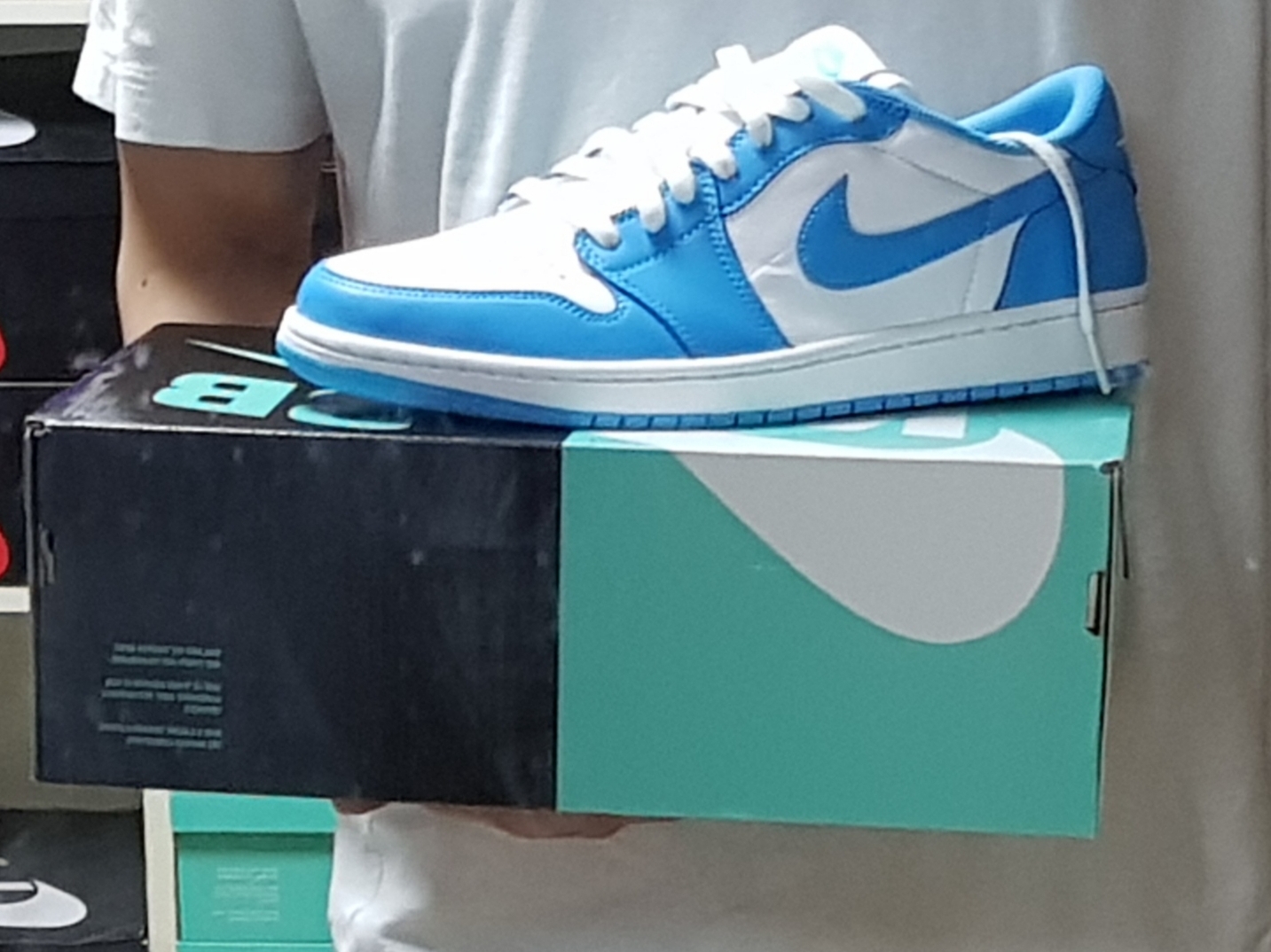 Jordan 1 Low SB UNC 착용 스타일