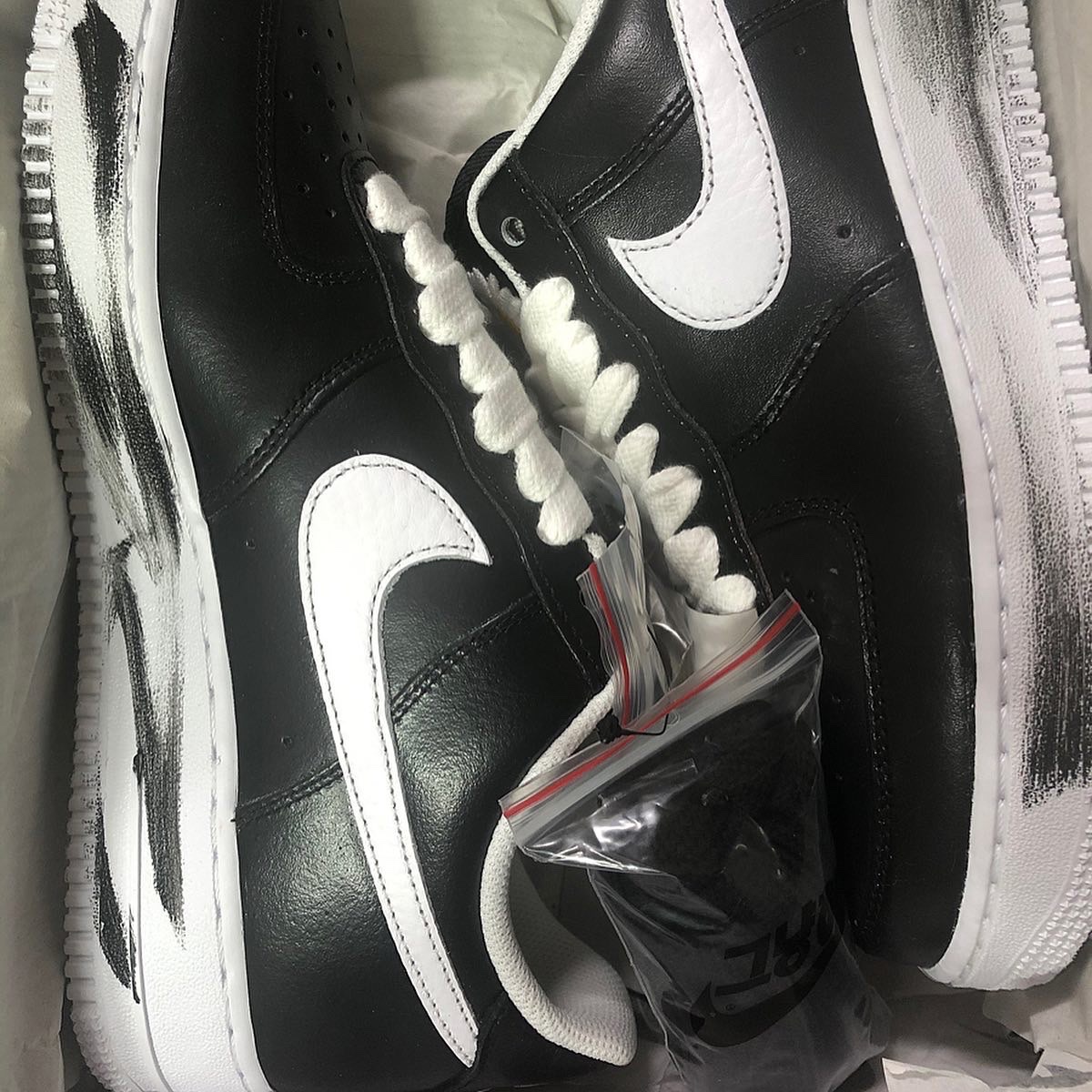 Nike x Peaceminusone Air Force 1 Low Para-Noise 착용 스타일 - 1