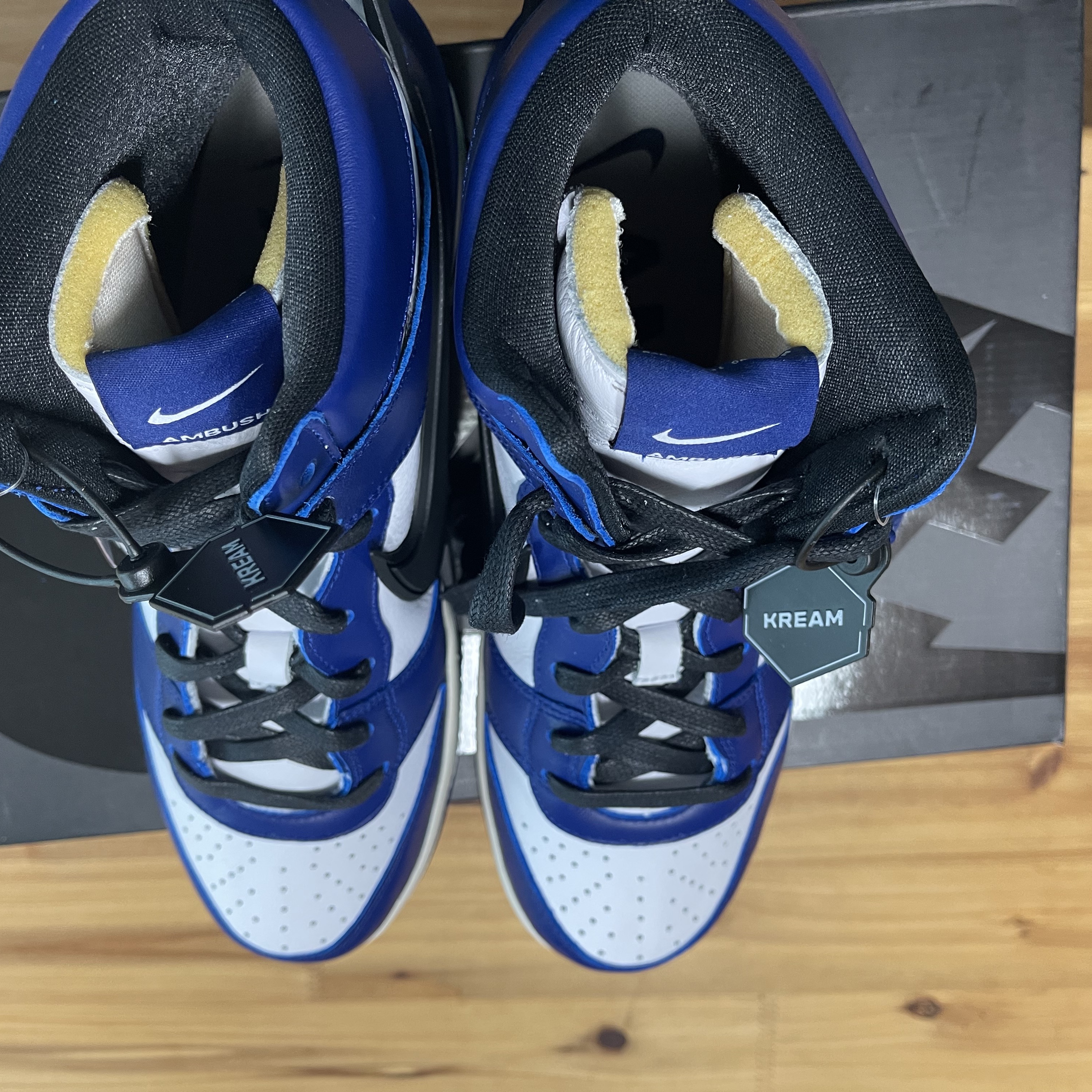 Nike x Ambush Dunk High Deep Royal Blue 착용 스타일 - 4