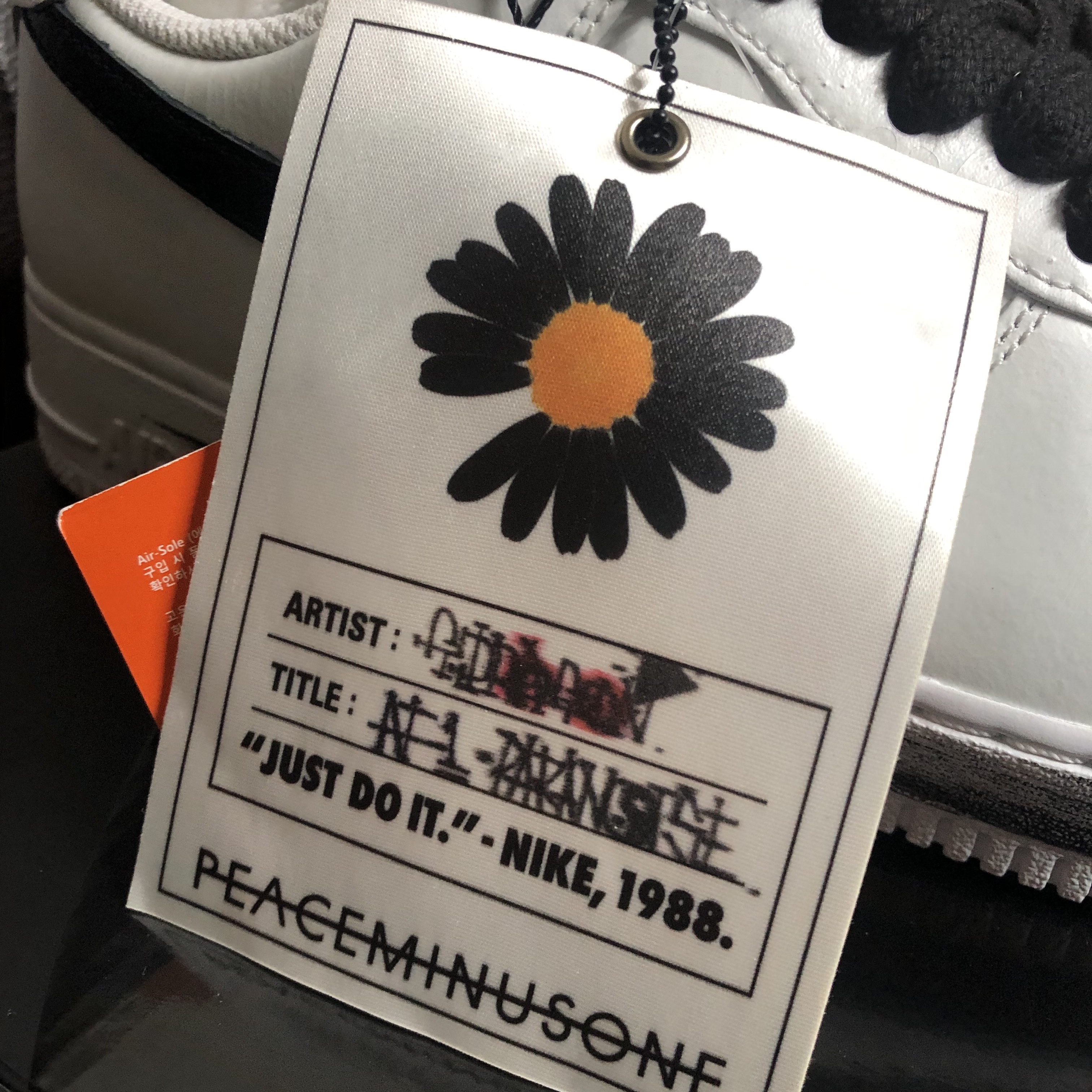 Nike x Peaceminusone Air Force 1 Low Para-Noise 2.0 착용 스타일 - 3