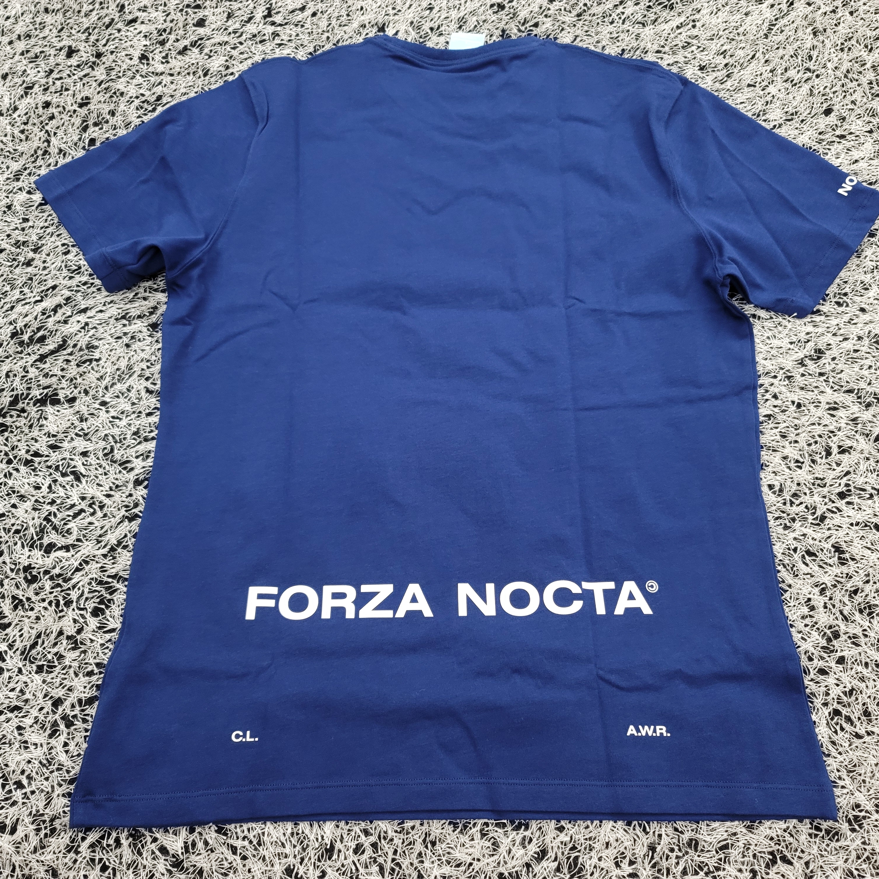 Nike x Drake Nocta Cardinal Stock Essential T-Shirt Navy - Asia 착용 스타일 - 2