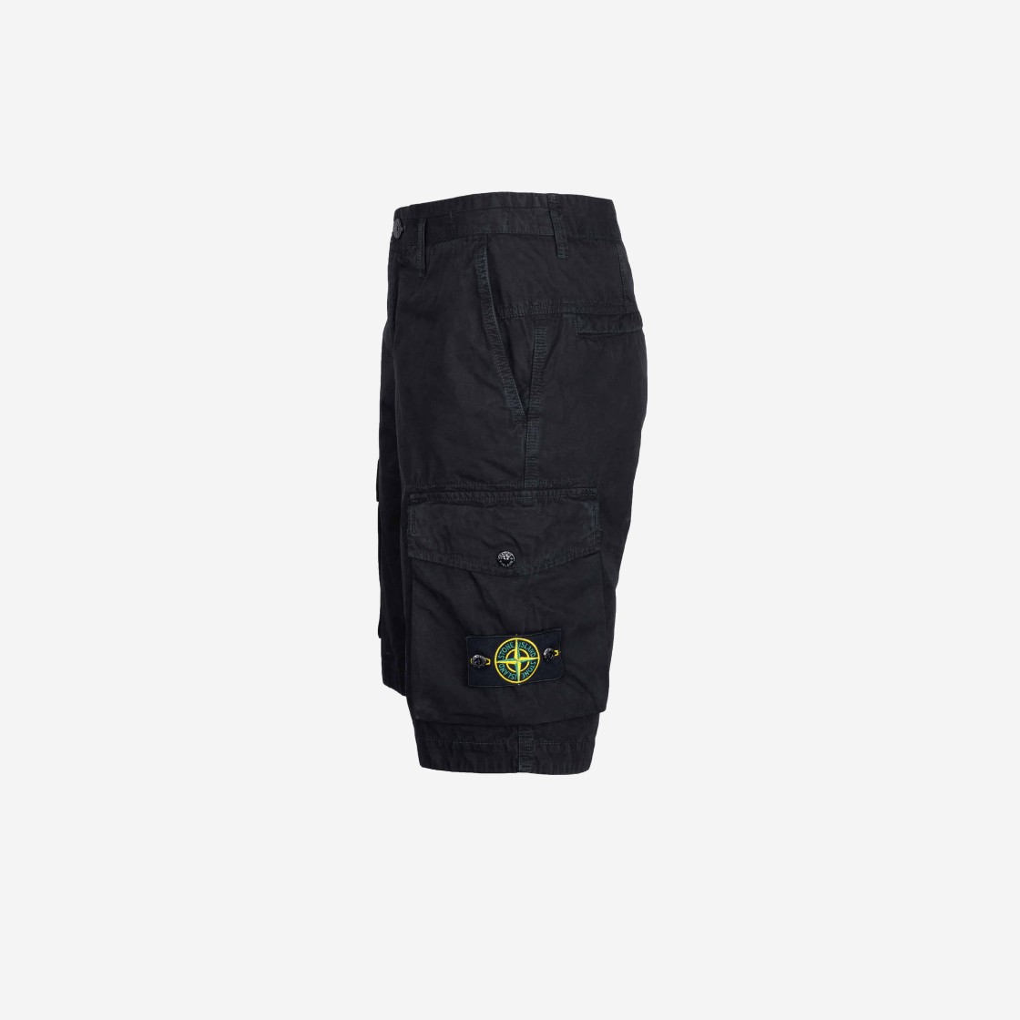 Stone Island L07WA T.CO+OLD Bermuda Shorts Black - 20SS 상세 이미지 2