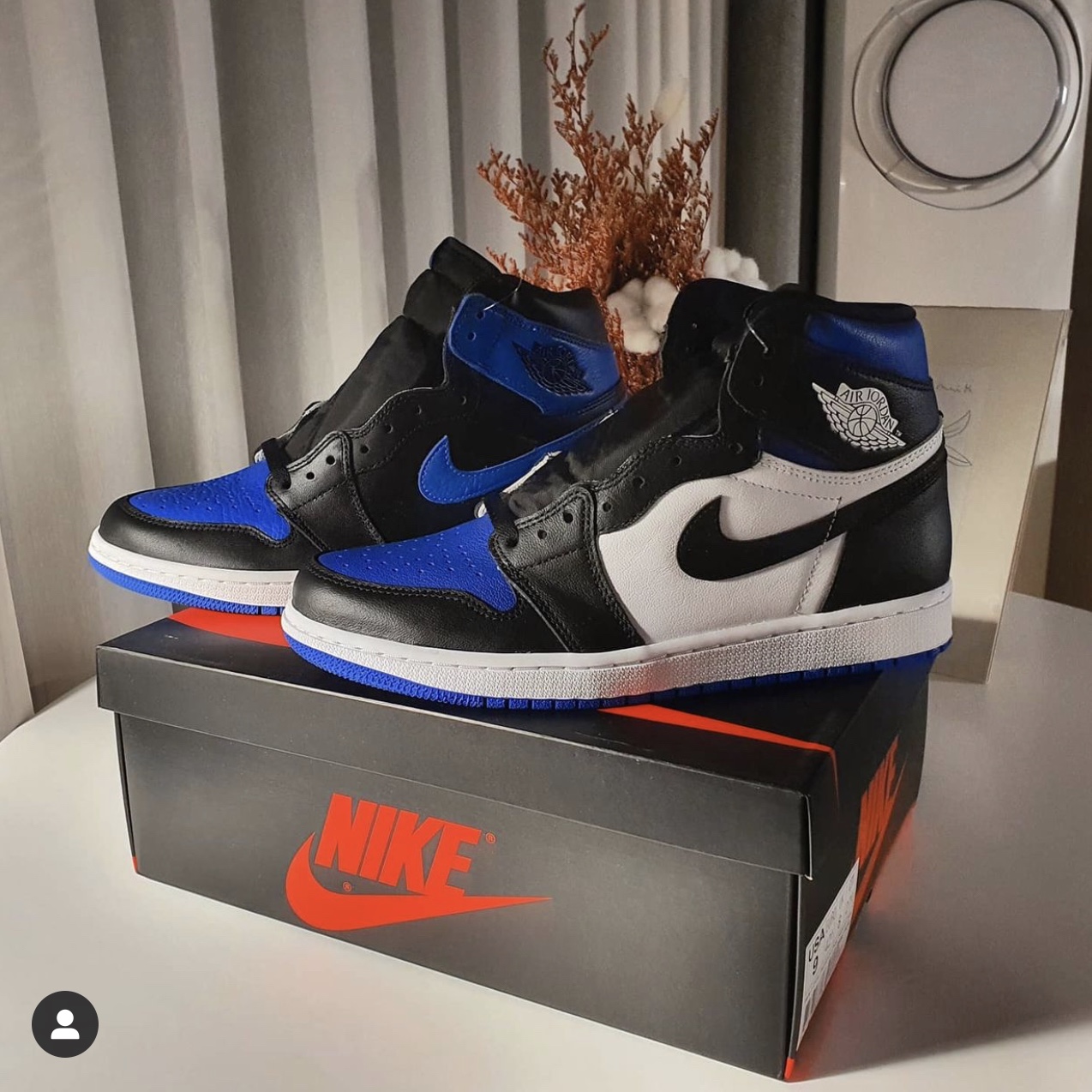 Jordan 1 Retro High OG Royal Toe, Jordan 1 Retro Royal 2017 착용 스타일
