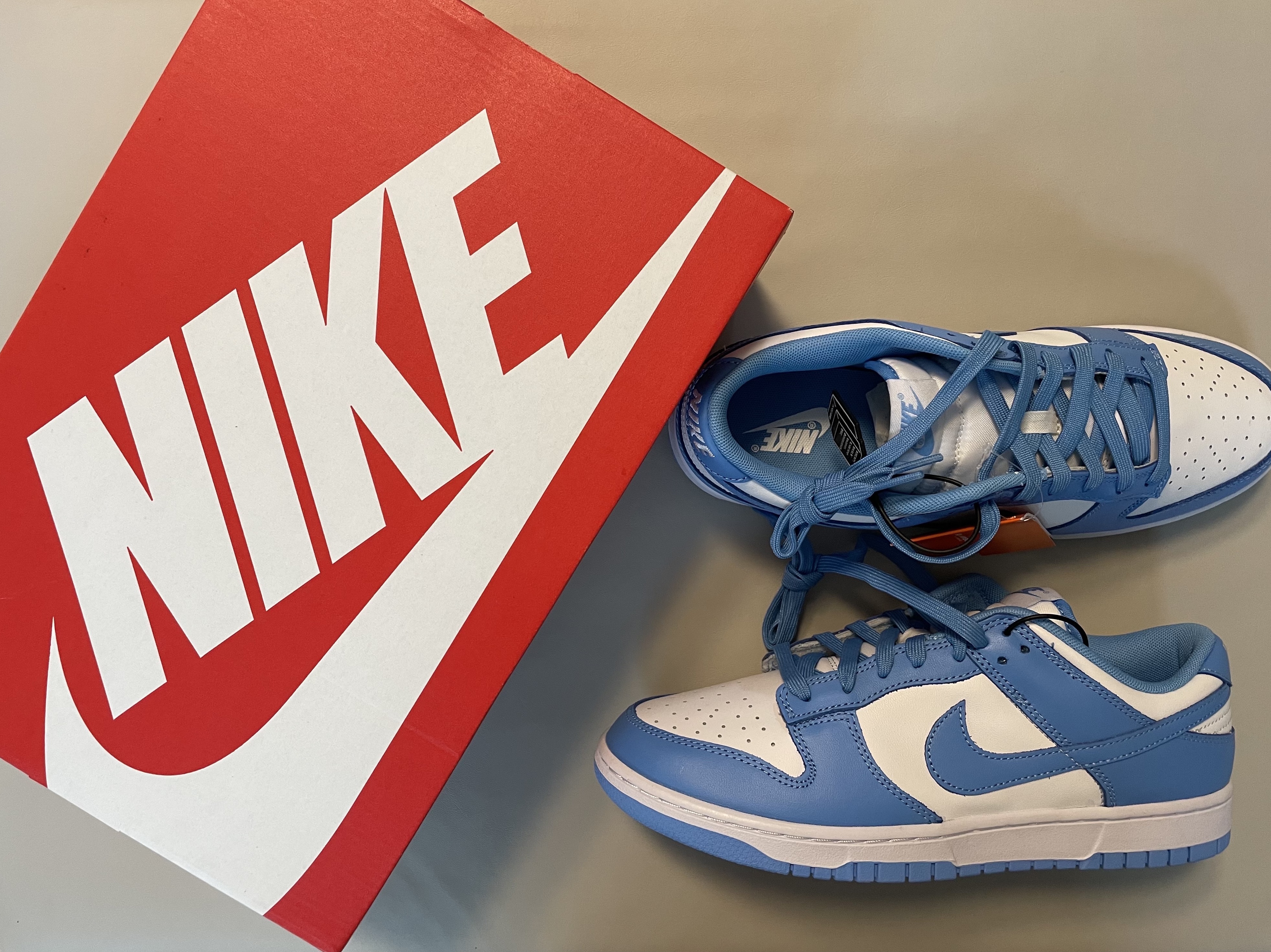 Nike Dunk Low Retro University Blue 착용 스타일