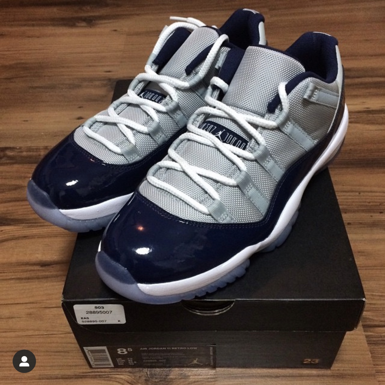 Jordan 11 Retro Low Georgetown 착용 스타일