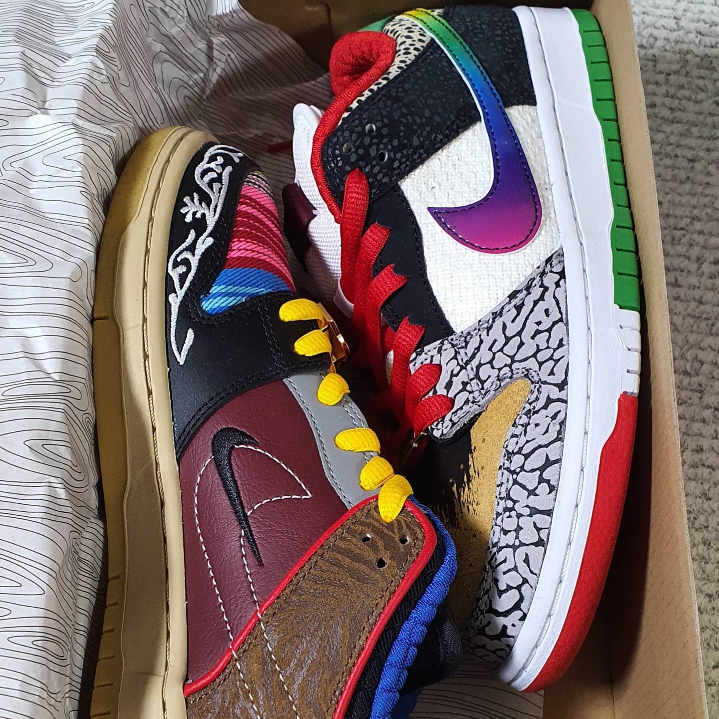 Nike SB Dunk Low What The Paul 착용 스타일