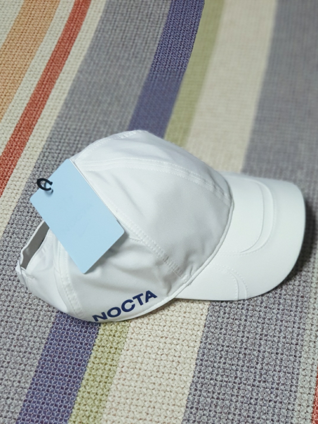 Nike x Drake Nocta Cardinal Stock Essential Cap White 착용 스타일