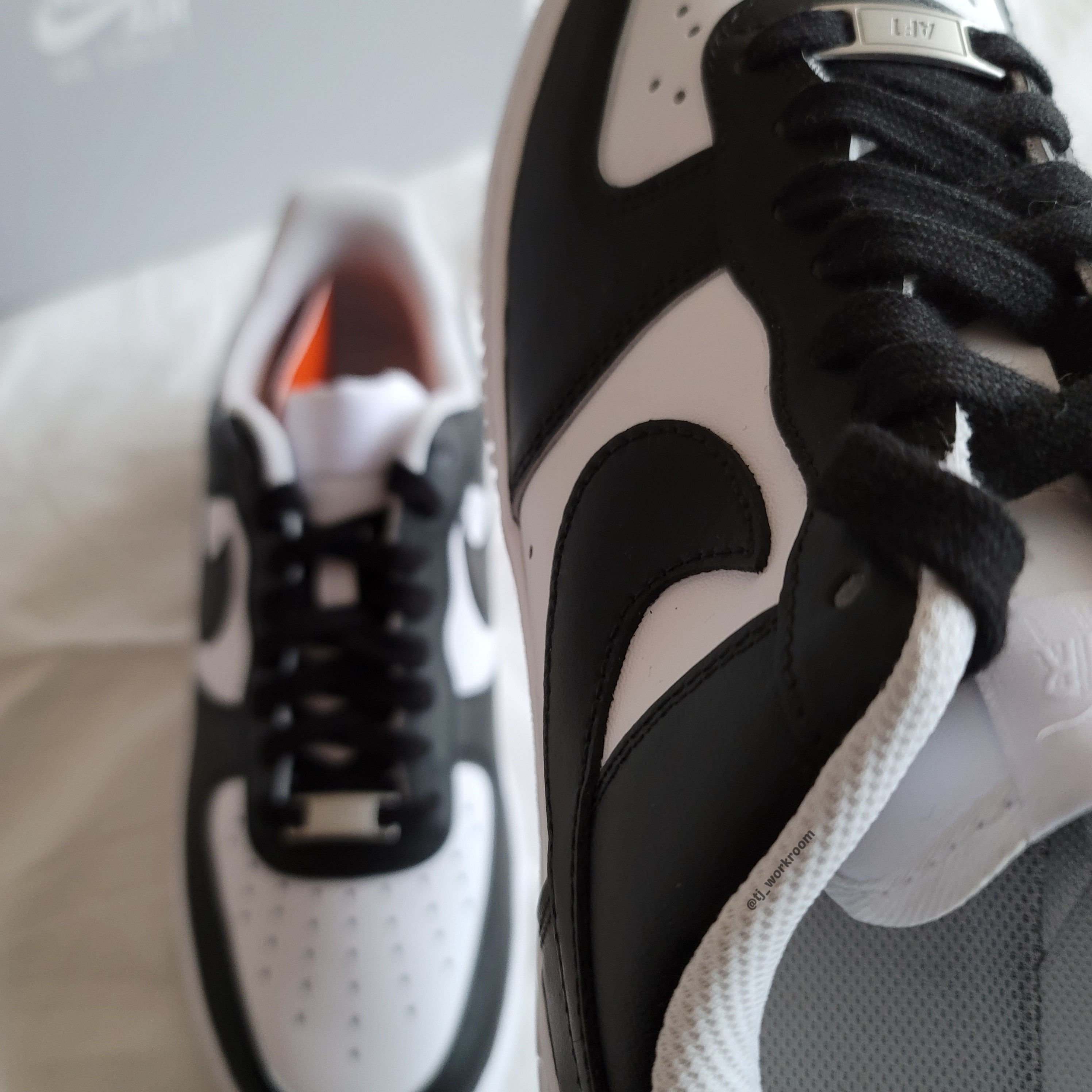 Nike Air Force 1 '07 Low White, (W) Nike Air Force 1 '07 Low White 착용 스타일 - 2