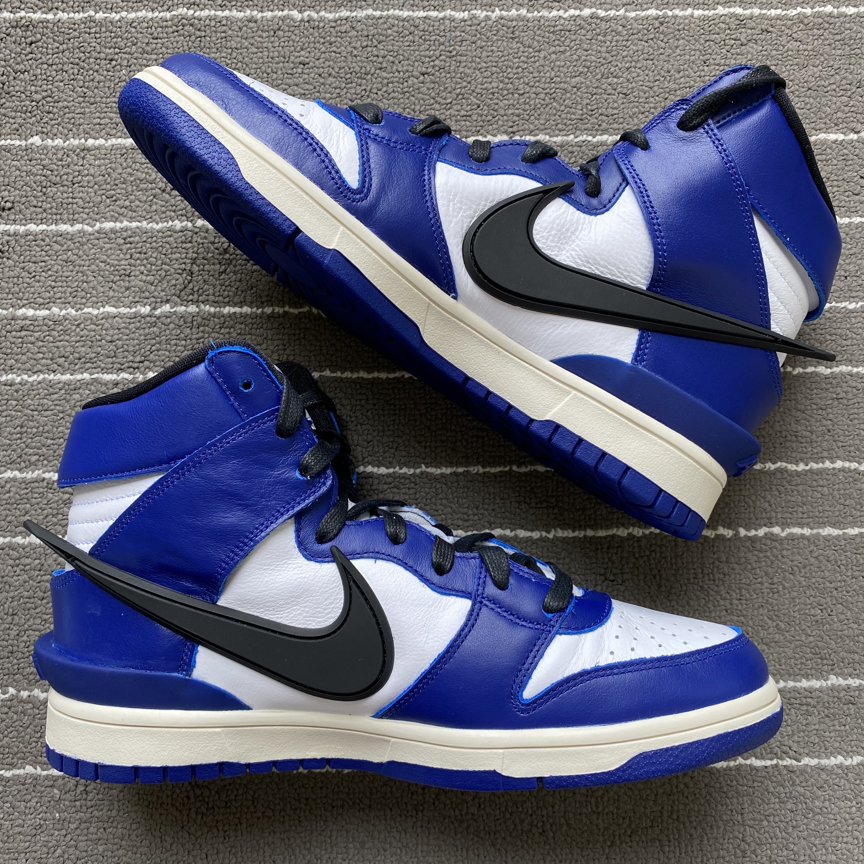Nike x Ambush Dunk High Deep Royal Blue 착용 스타일 - 2