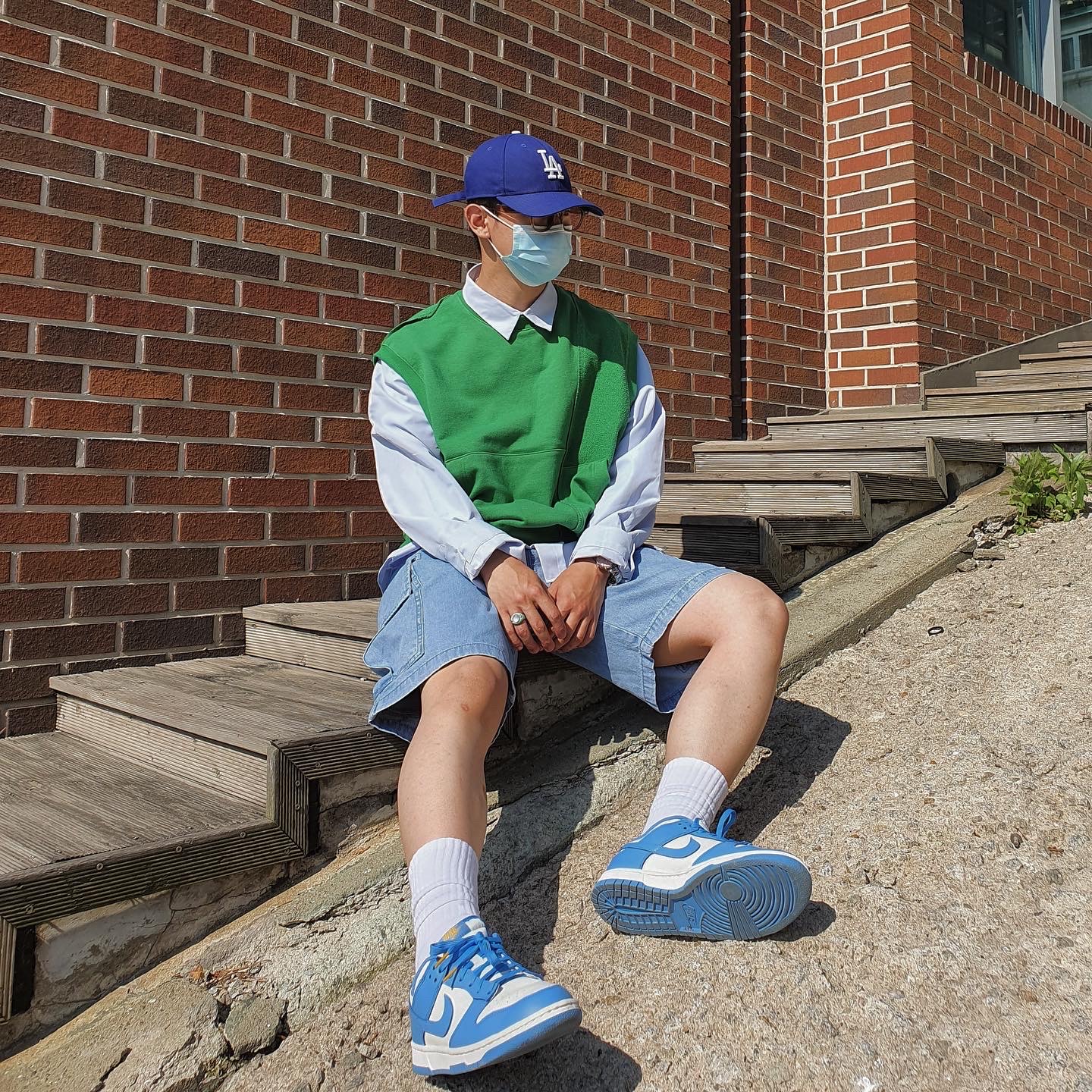 (W) Nike Dunk Low Coast 착용 스타일