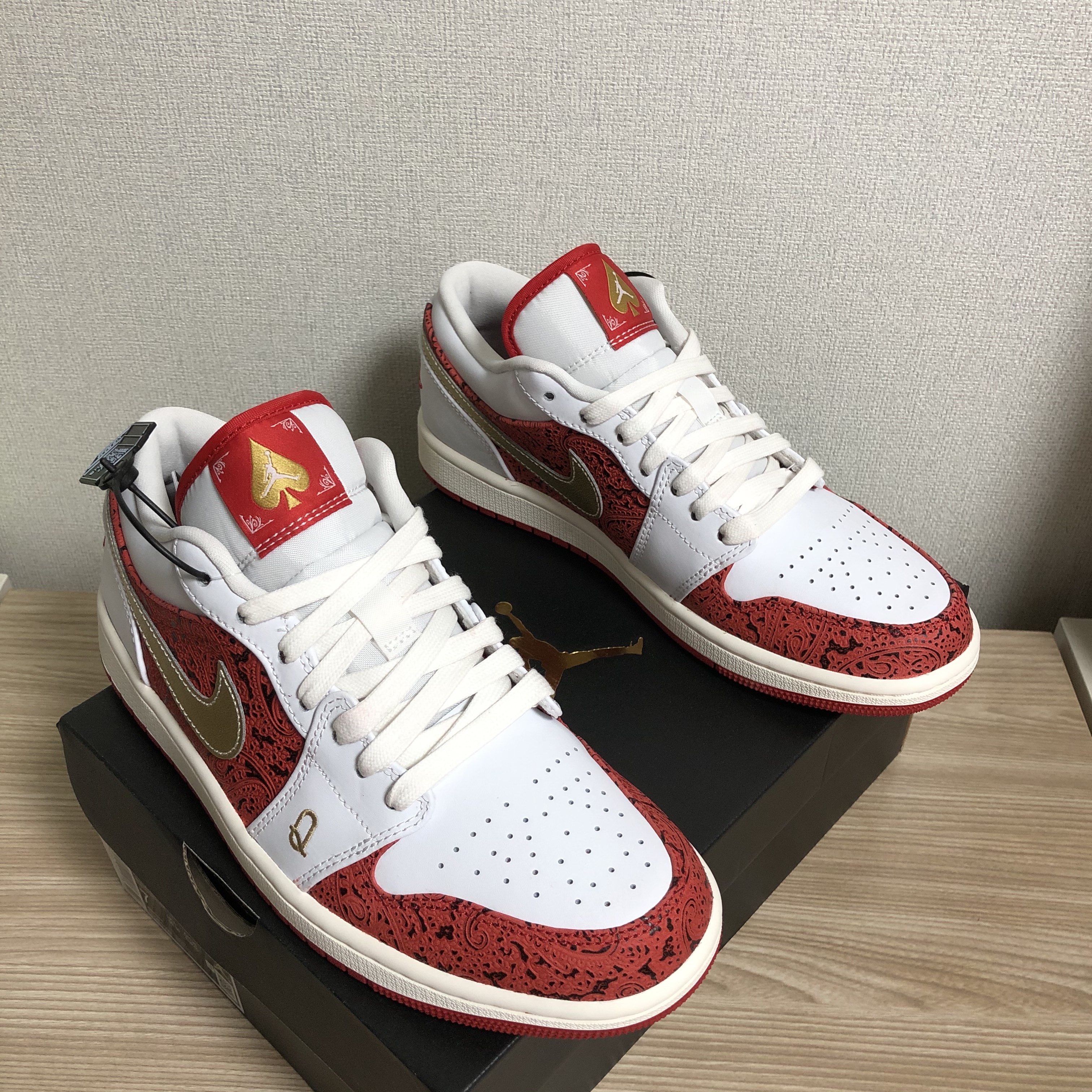 Jordan 1 Low SE Spades 착용 스타일 - 3