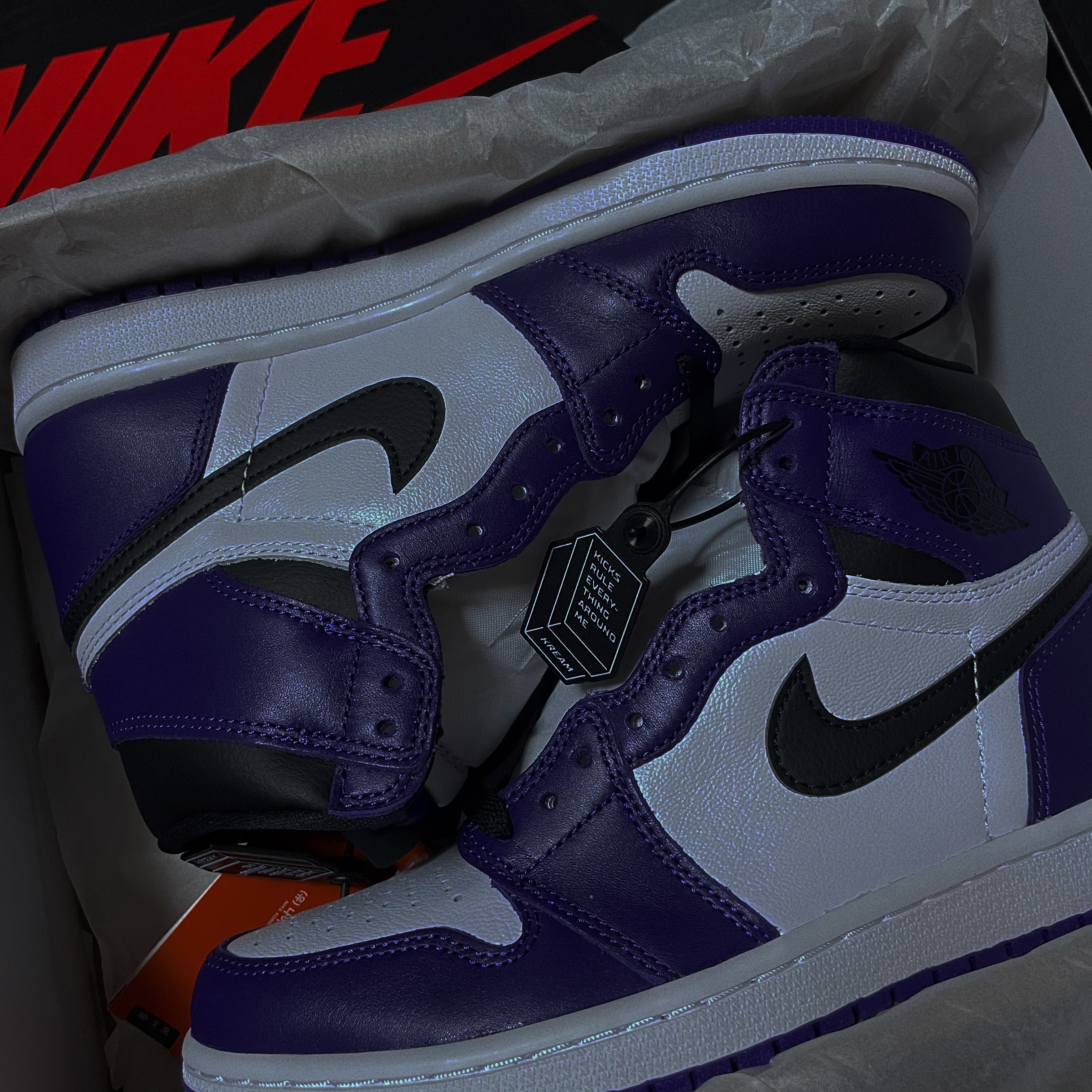 Jordan 1 Retro High OG Court Purple 2020 착용 스타일