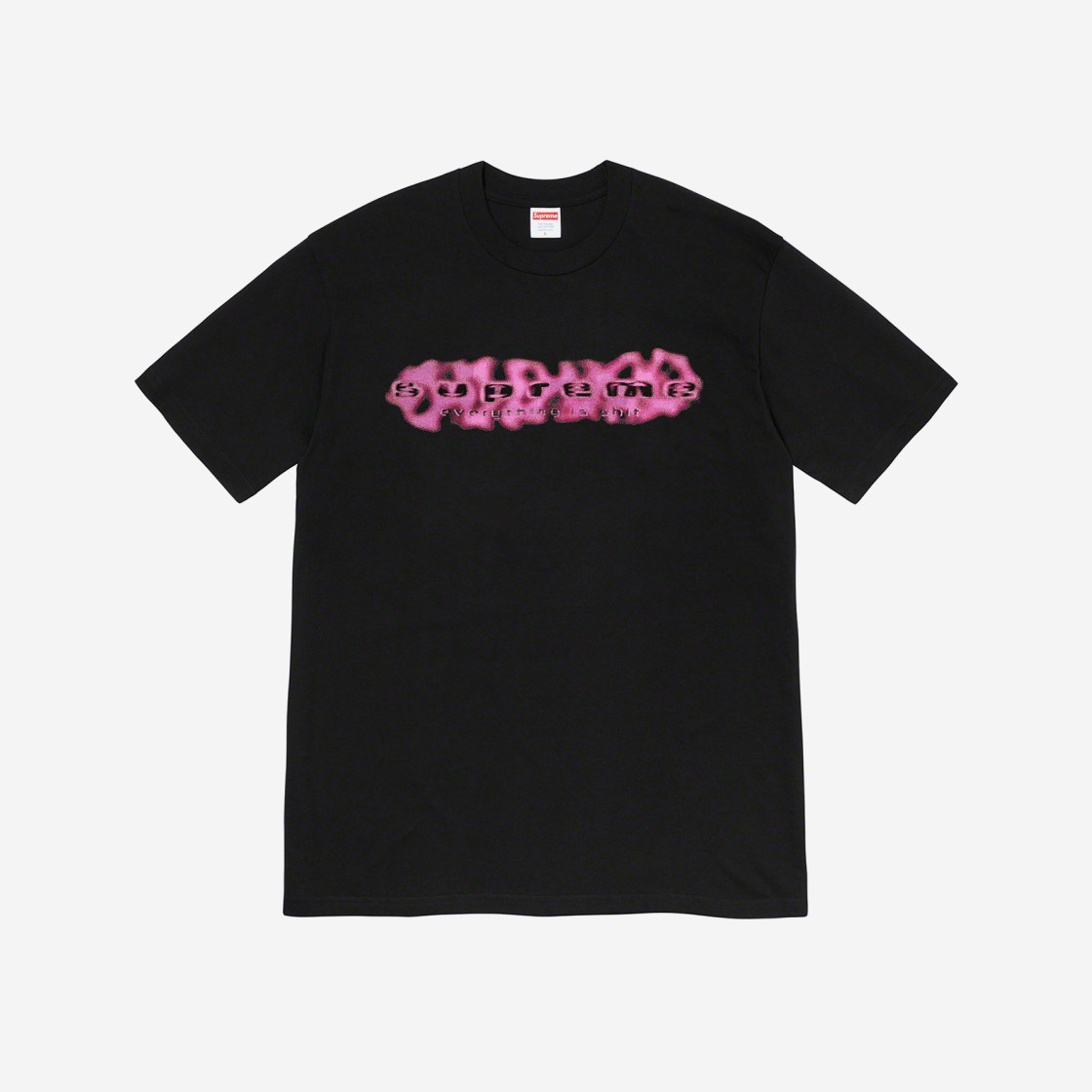 Supreme Everything Is Shit T-Shirt Black - 20SS 상세 이미지 1