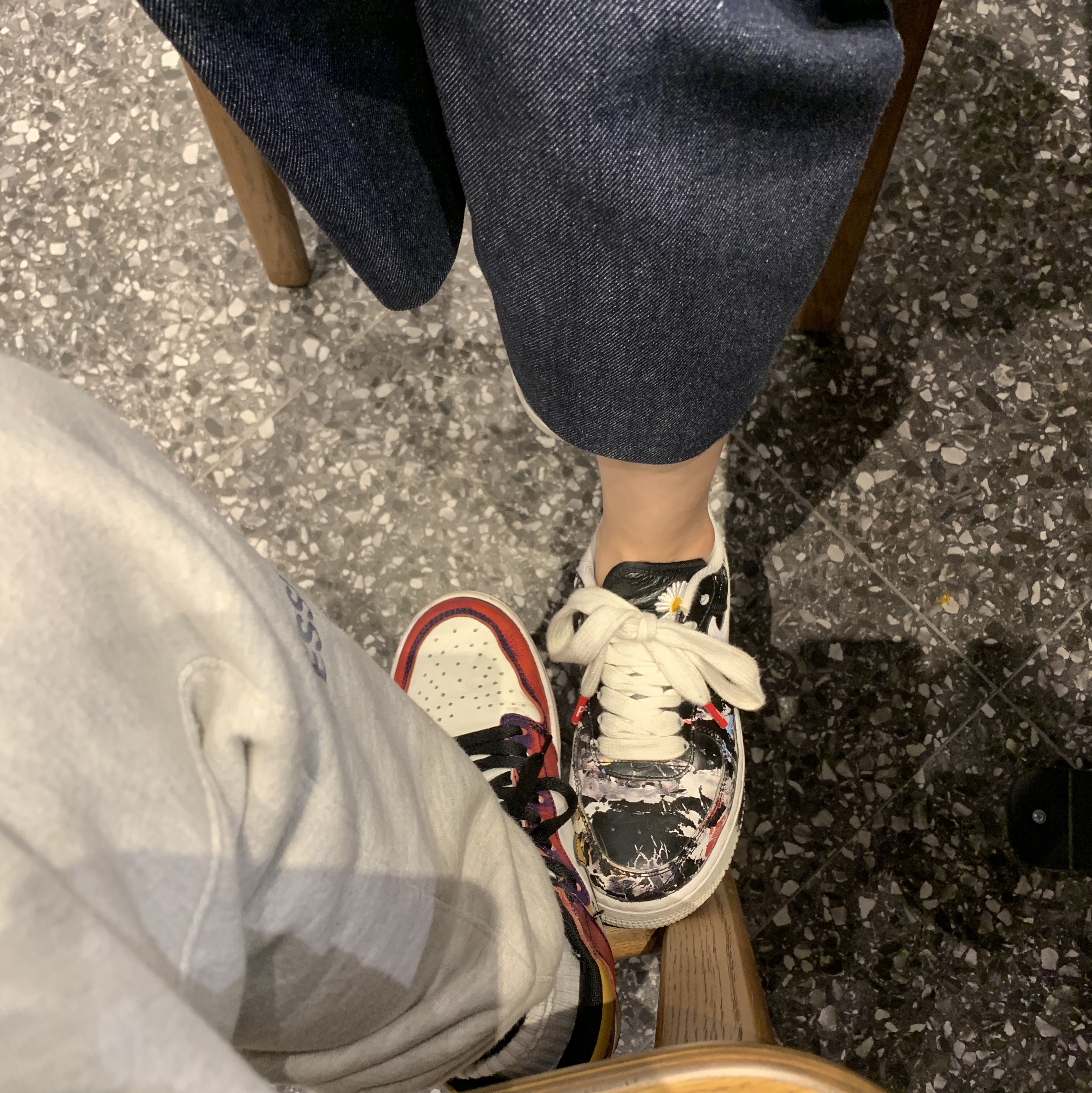 Essentials Sweatpants Oatmeal/Oatmeal Heather/Light Heather Oatmeal 2020, Jordan 1 Retro High OG Defiant SB LA to Chicago 착용 스타일