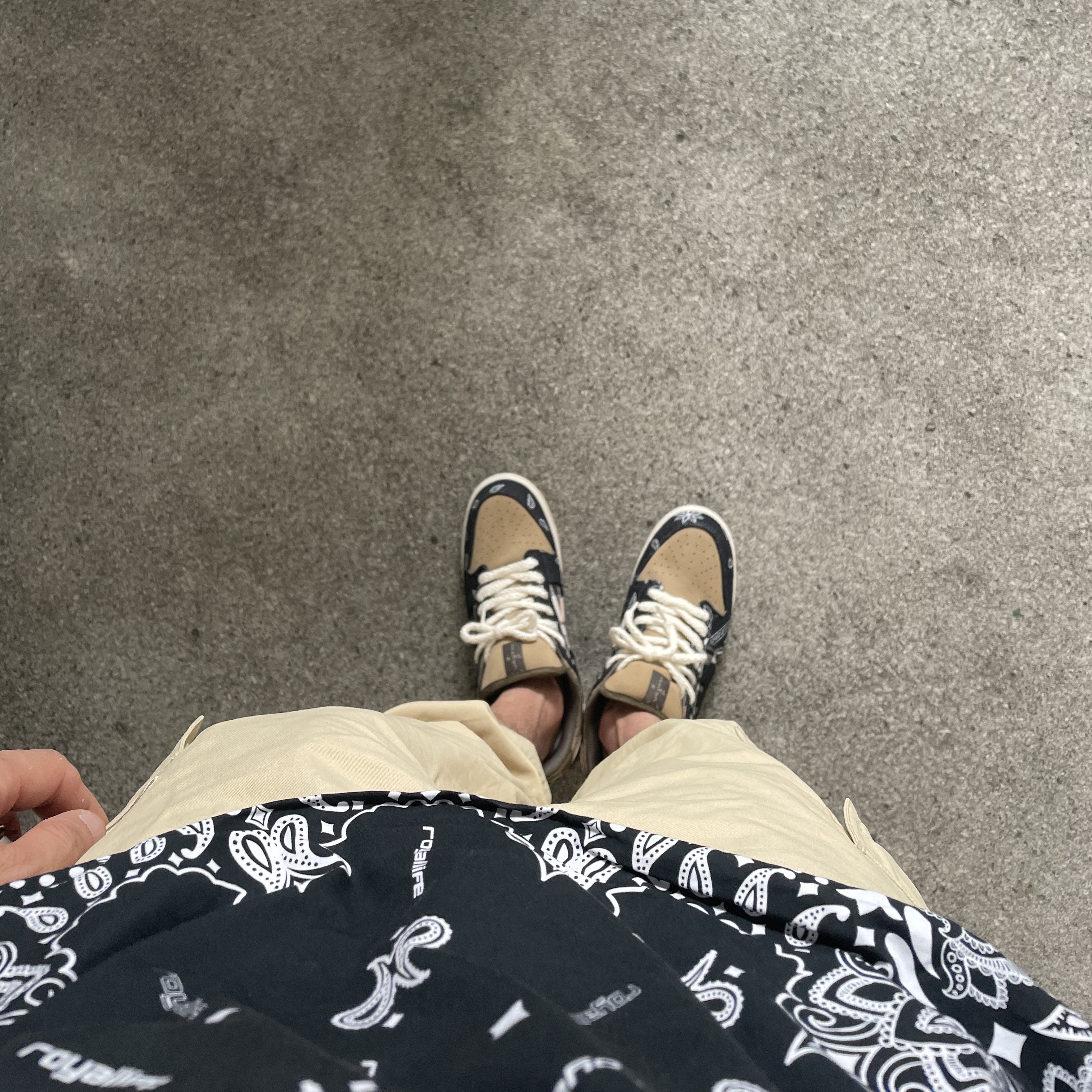 Nike x Travis Scott SB Dunk Low 착용 스타일