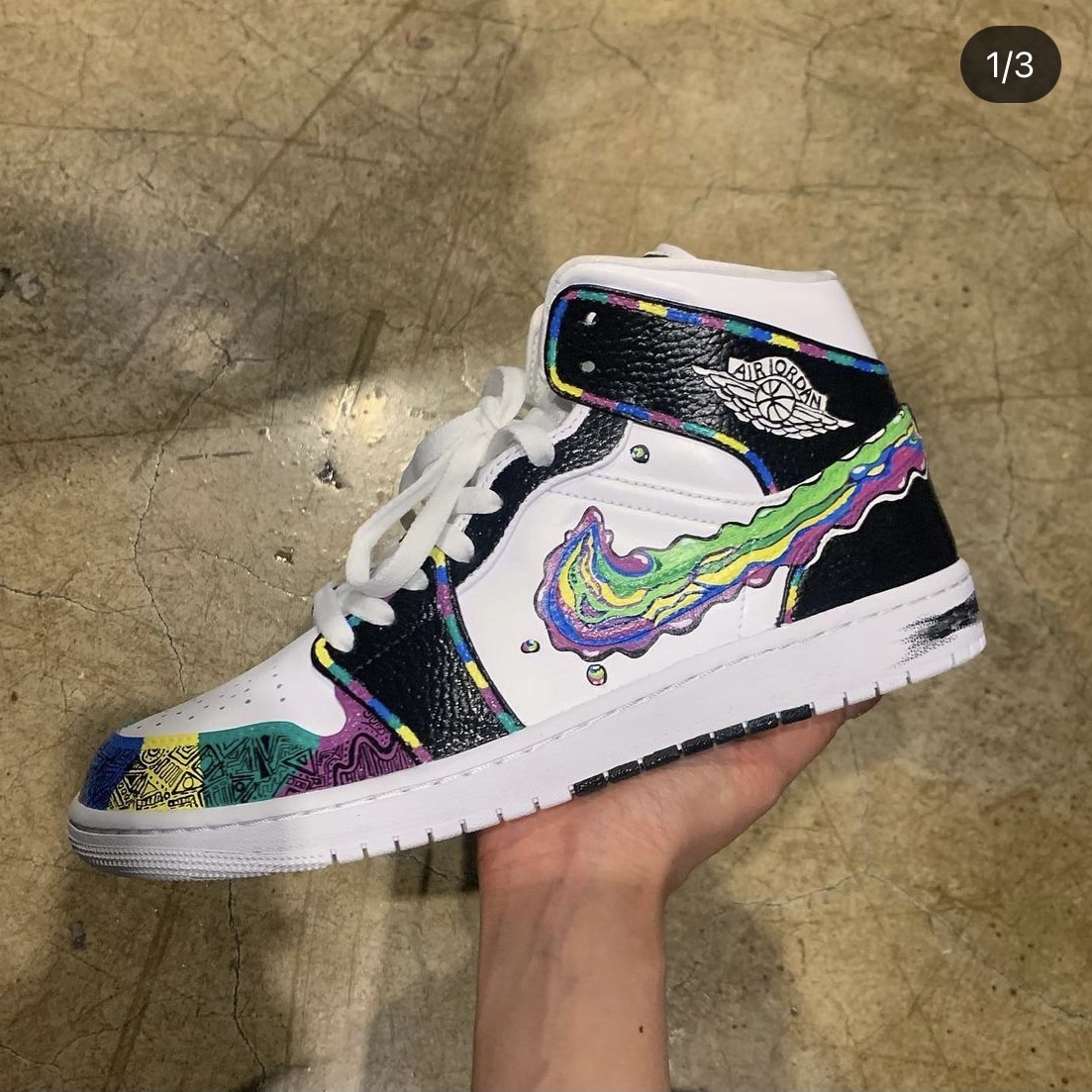 Nike x Ambush Dunk High Deep Royal Blue, (W) Nike Dunk Low Black 착용 스타일
