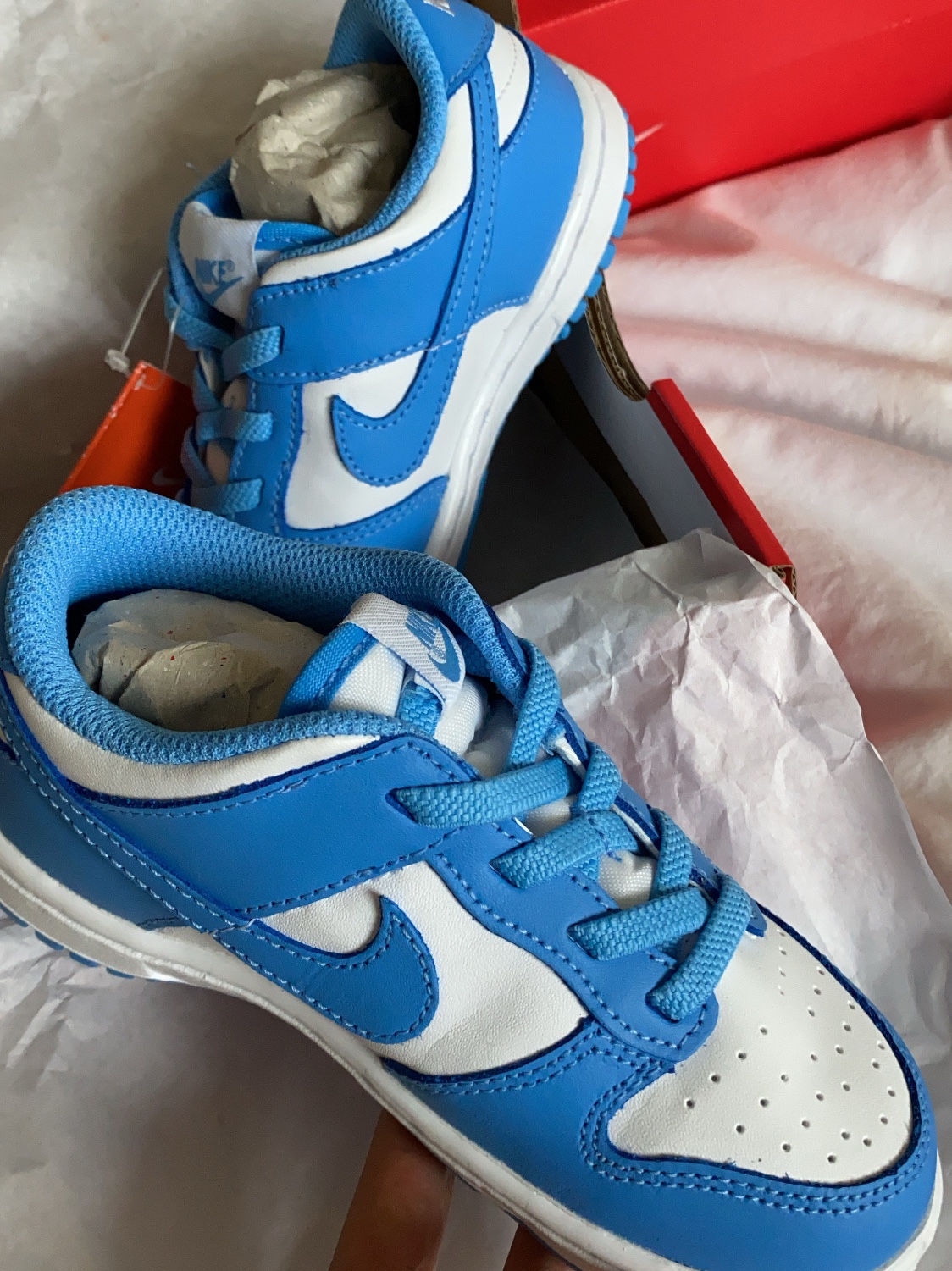 (TD) Nike Dunk Low University Blue 착용 스타일