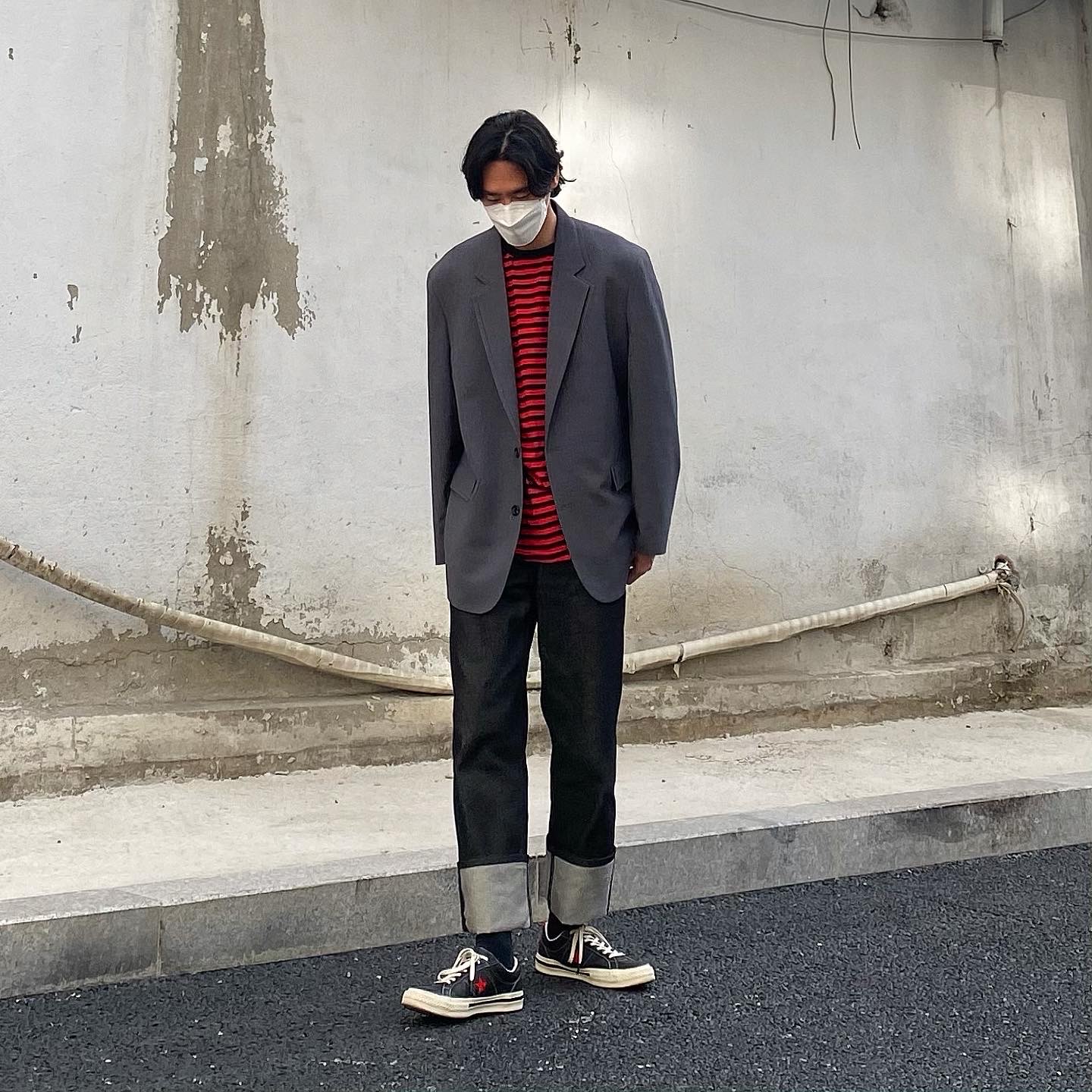 Converse x Kasina One Star Ox 착용 스타일 - 2