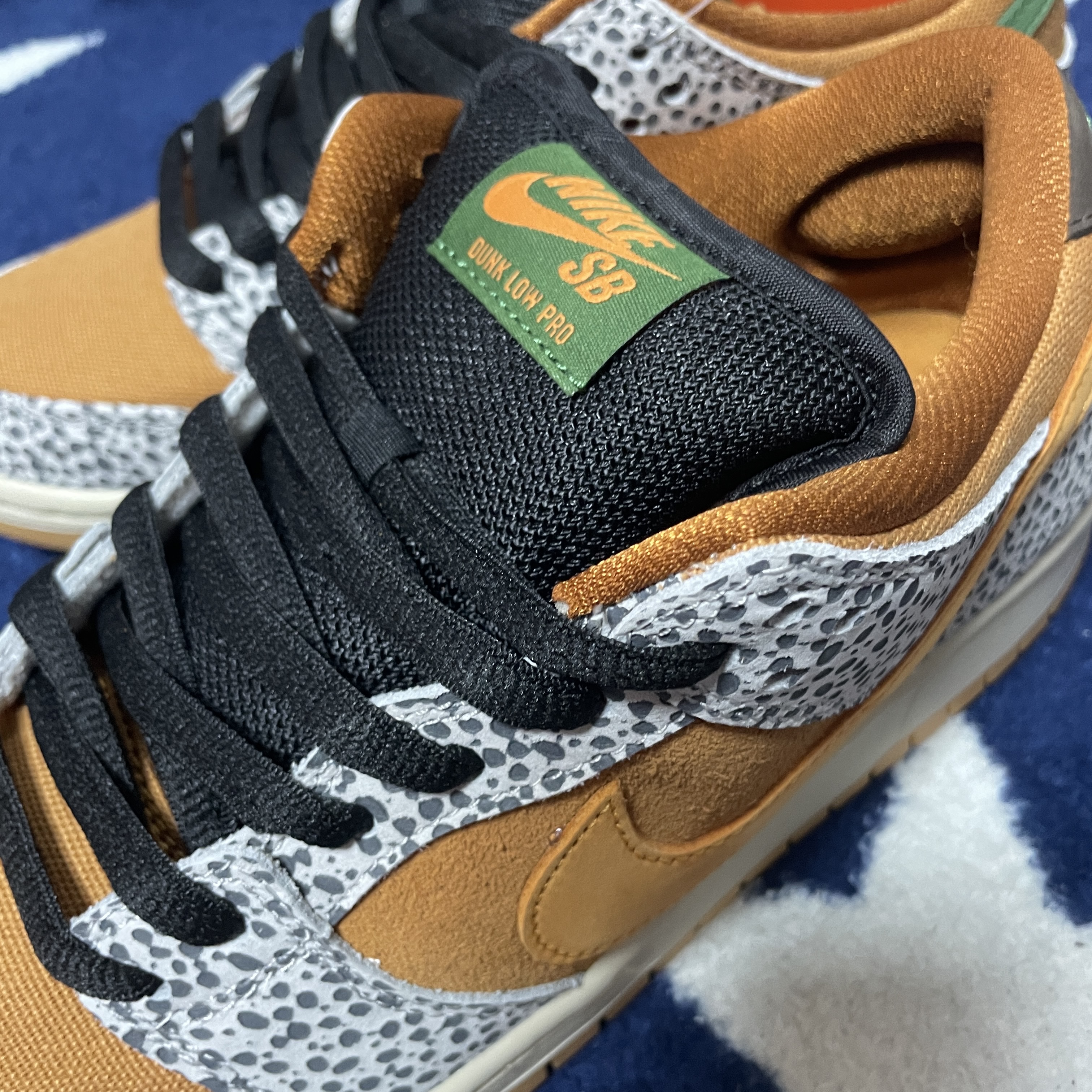 Nike SB Dunk Low Pro Safari 착용 스타일 - 4