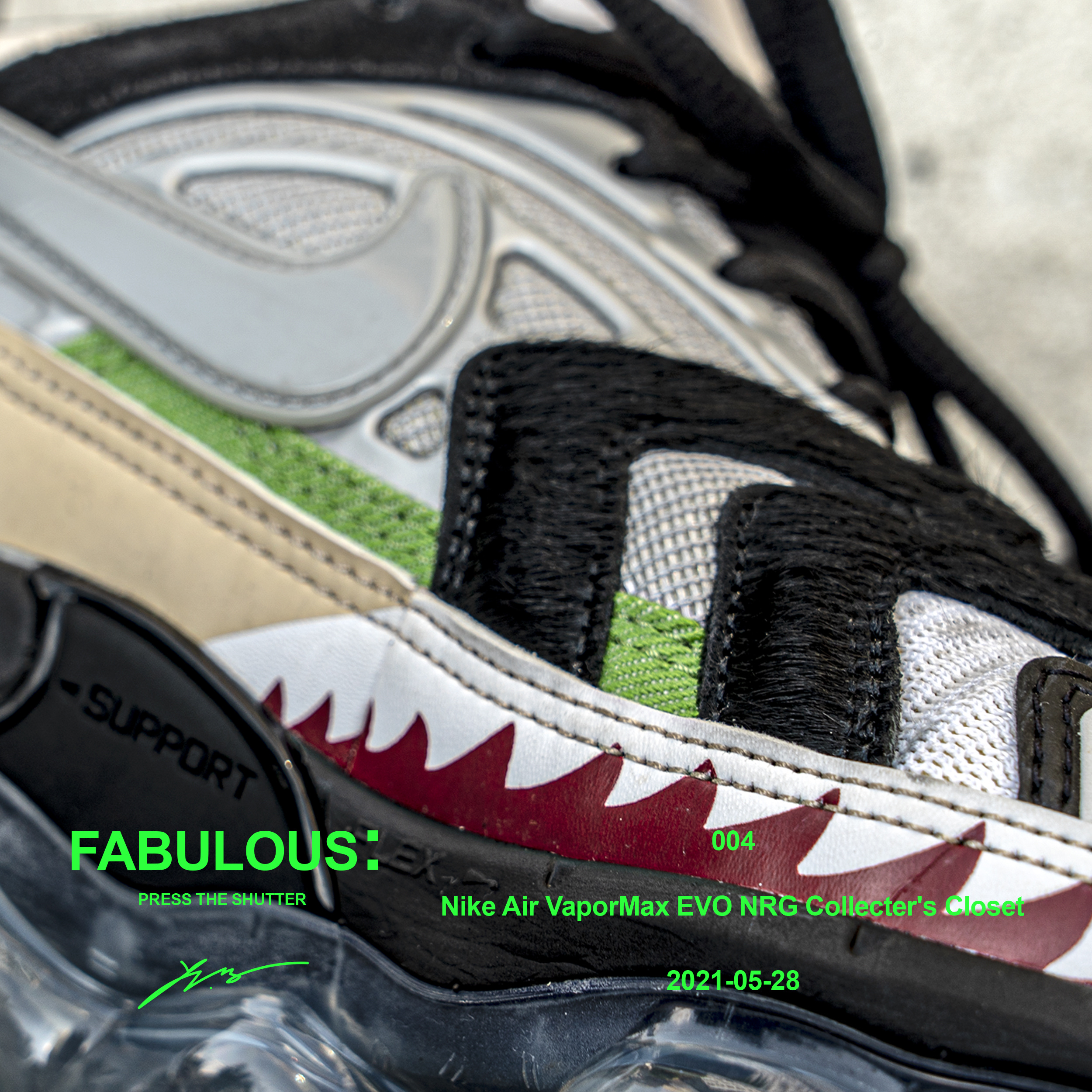 Nike Air VaporMax EVO NRG Collecter's Closet 착용 스타일