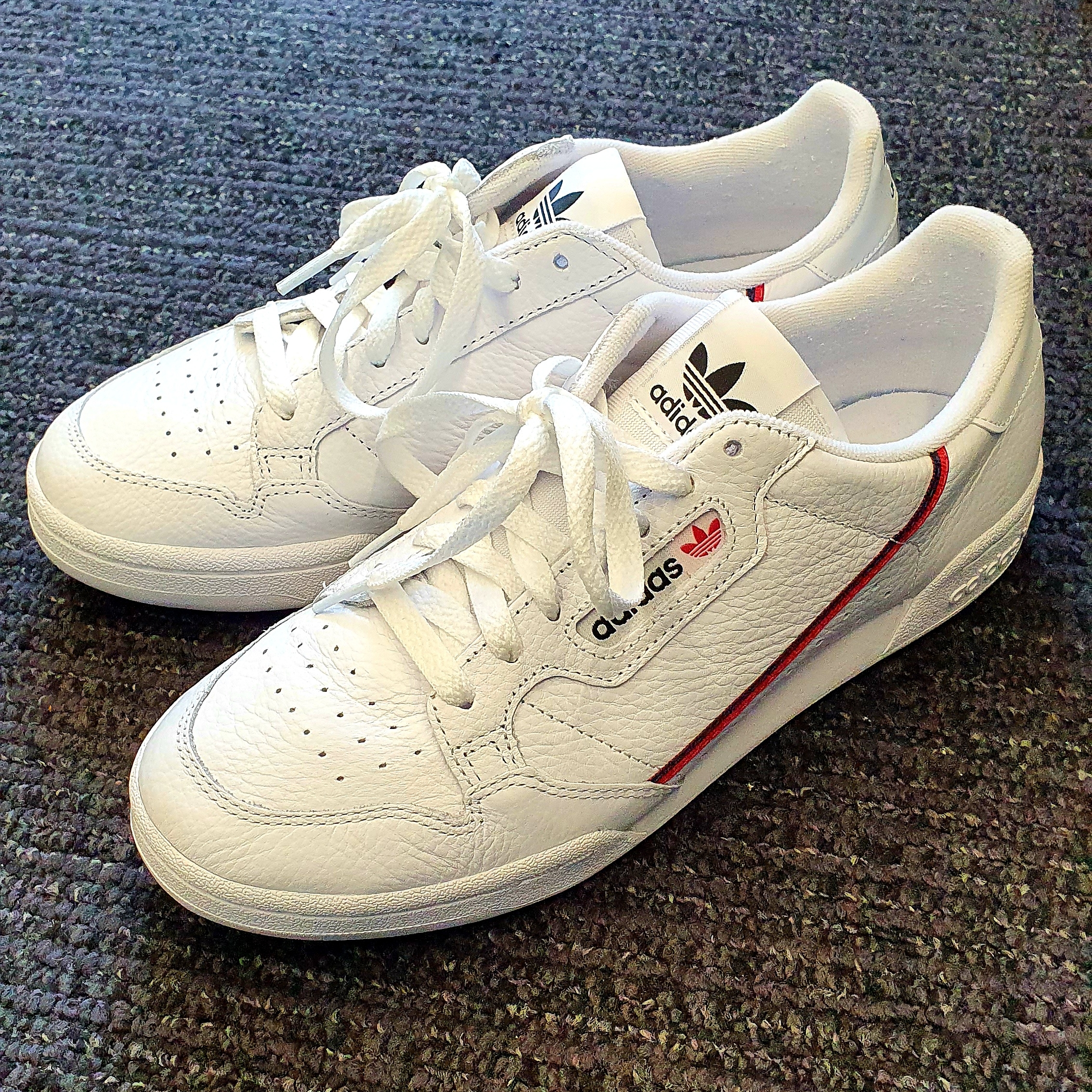 Adidas Continental 80 White 착용 스타일 - 1