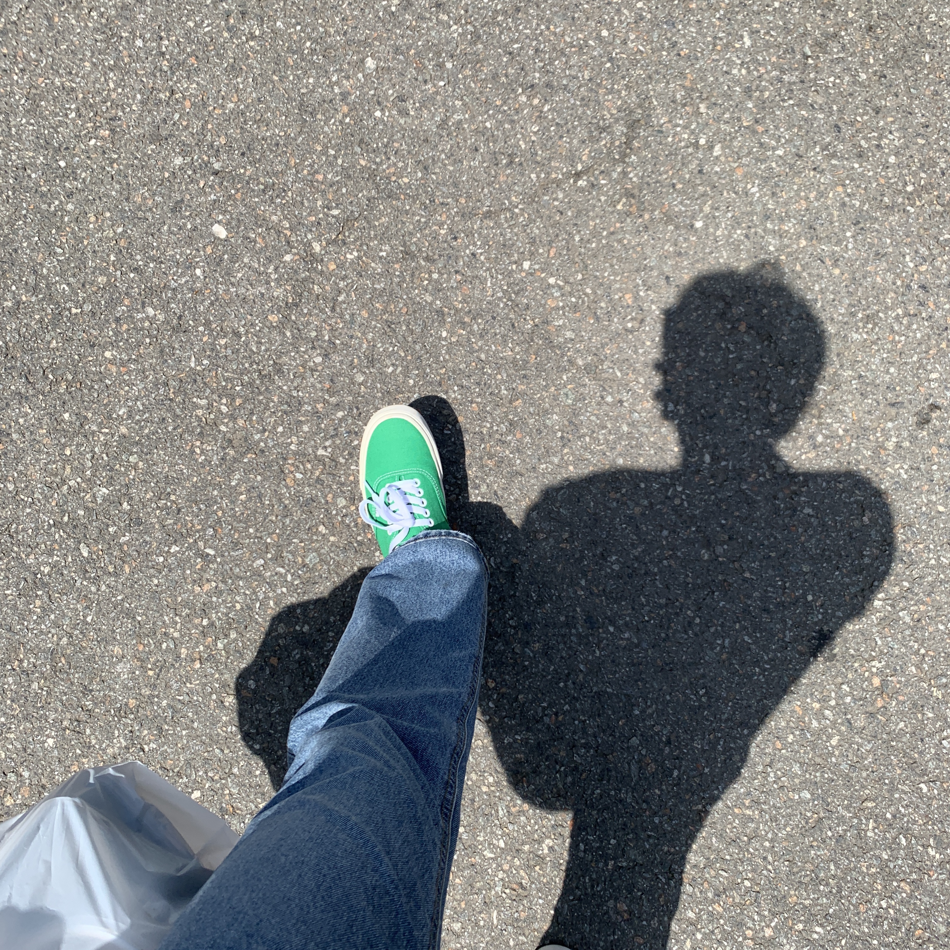 Vans Canvas Authentic Mule Green 착용 스타일