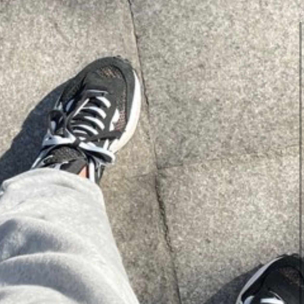 Nike x Sacai VaporWaffle Black White 착용 스타일 - 2