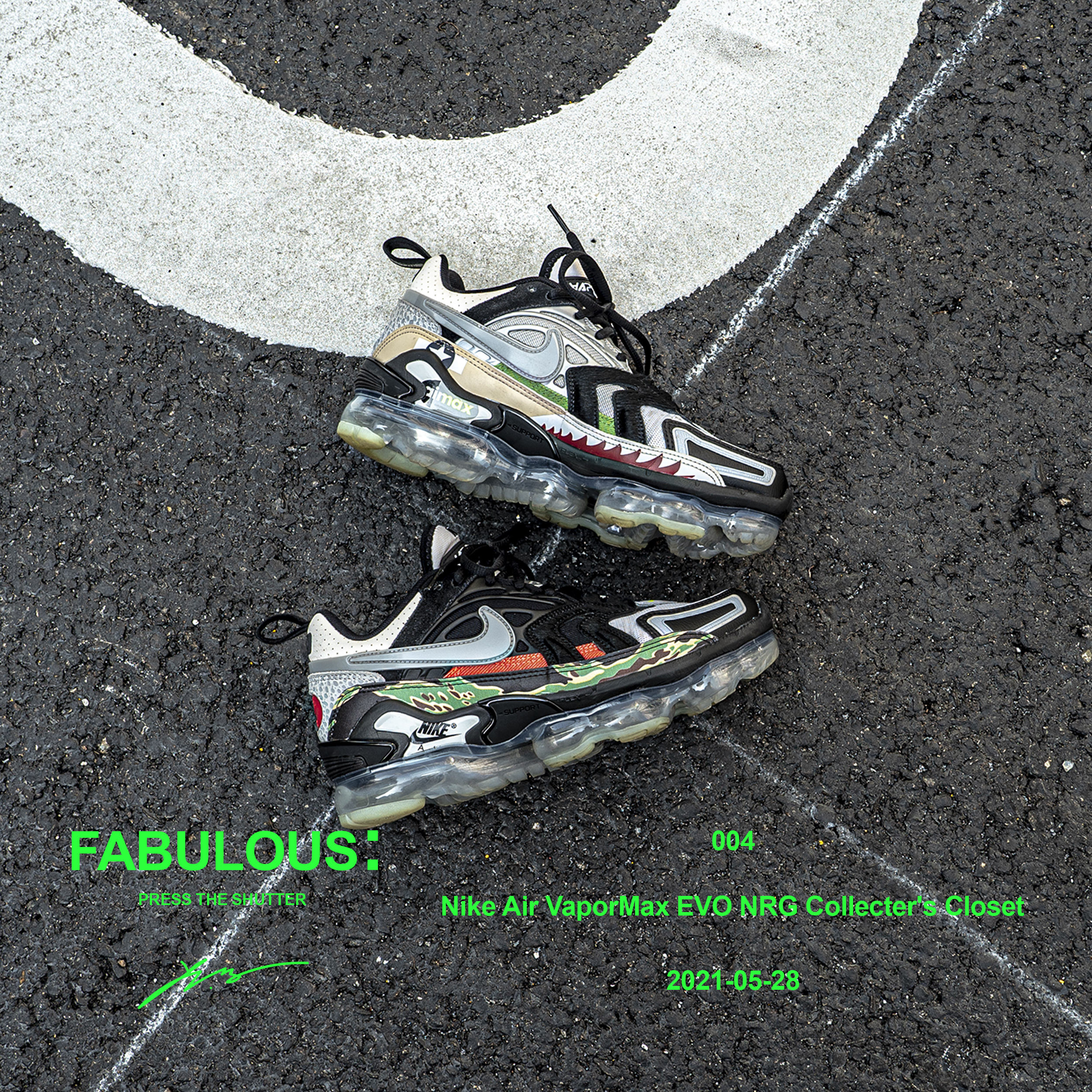 Nike Air VaporMax EVO NRG Collecter's Closet 착용 스타일