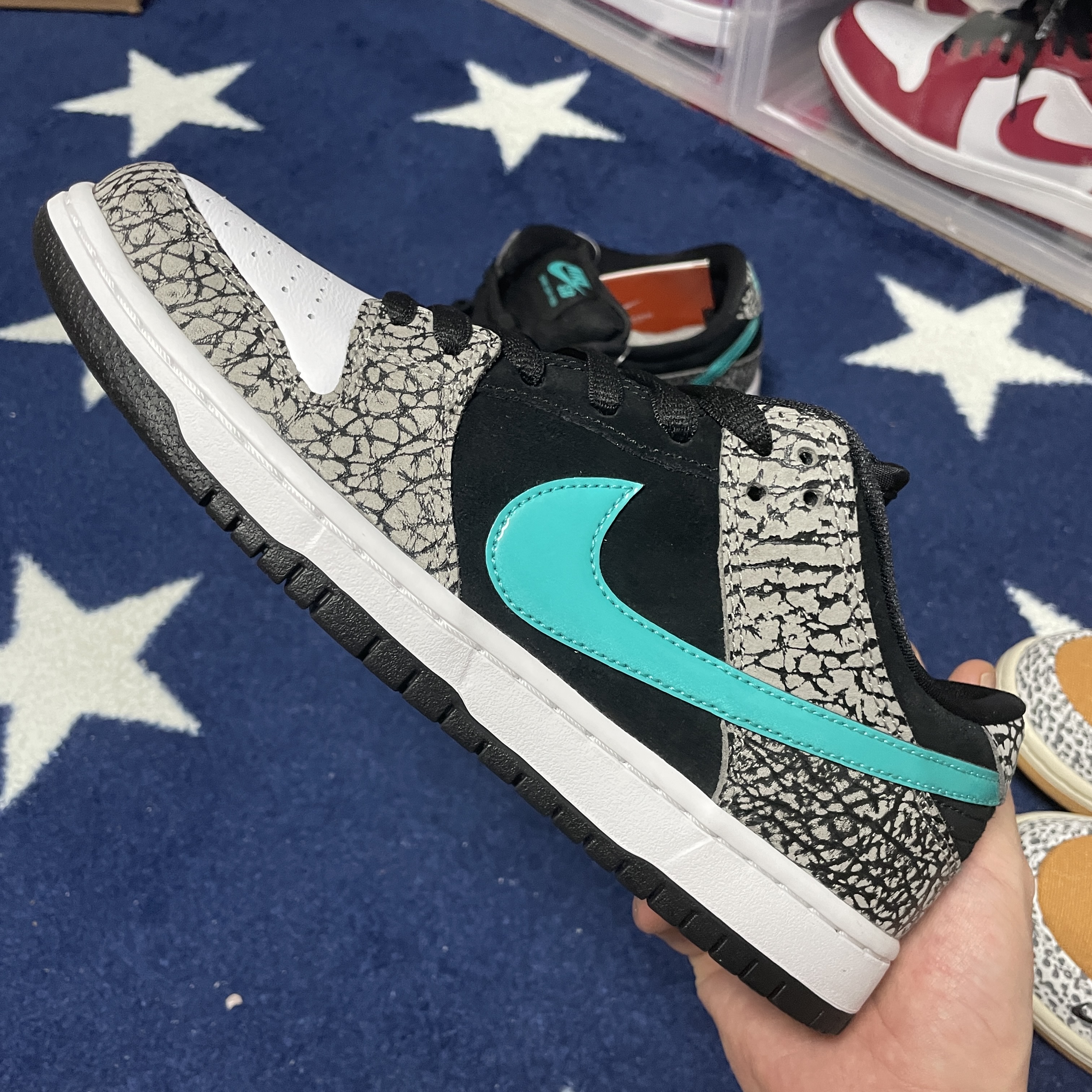 Nike SB Dunk Low Pro Clear Jade 착용 스타일 - 2