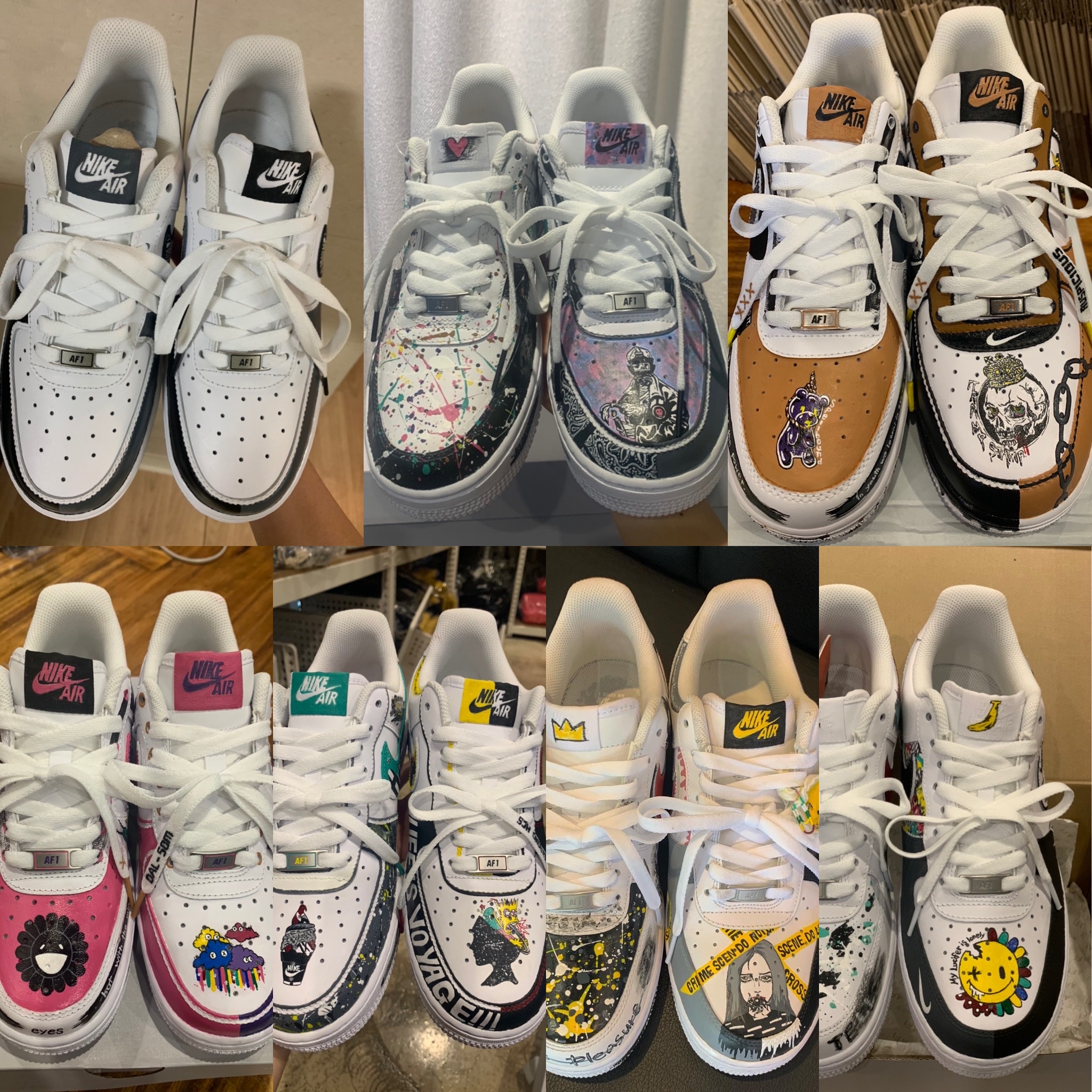Nike Air Force 1 '07 Low White 착용 스타일