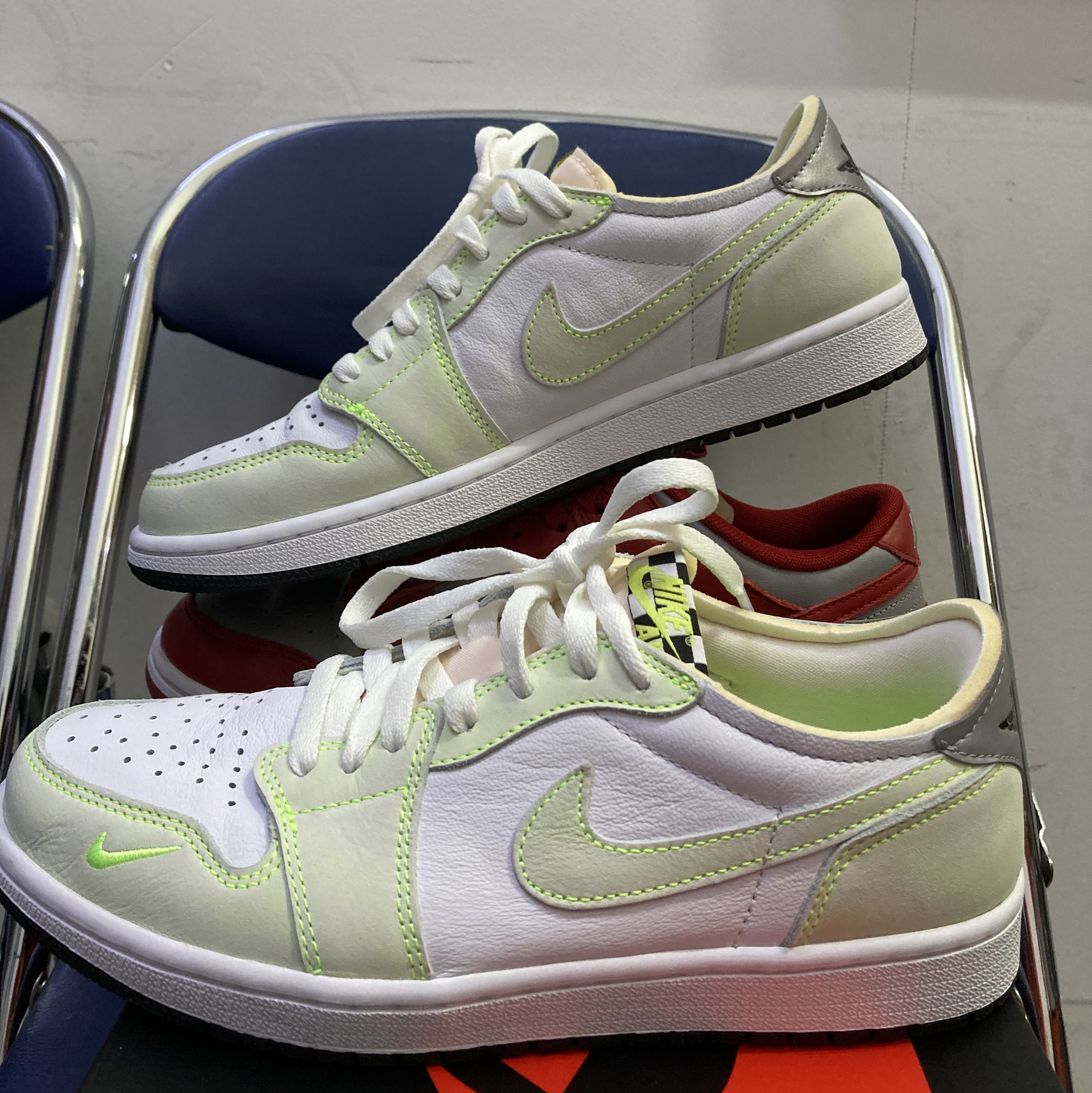 Jordan 1 Low OG Ghost Green 착용 스타일