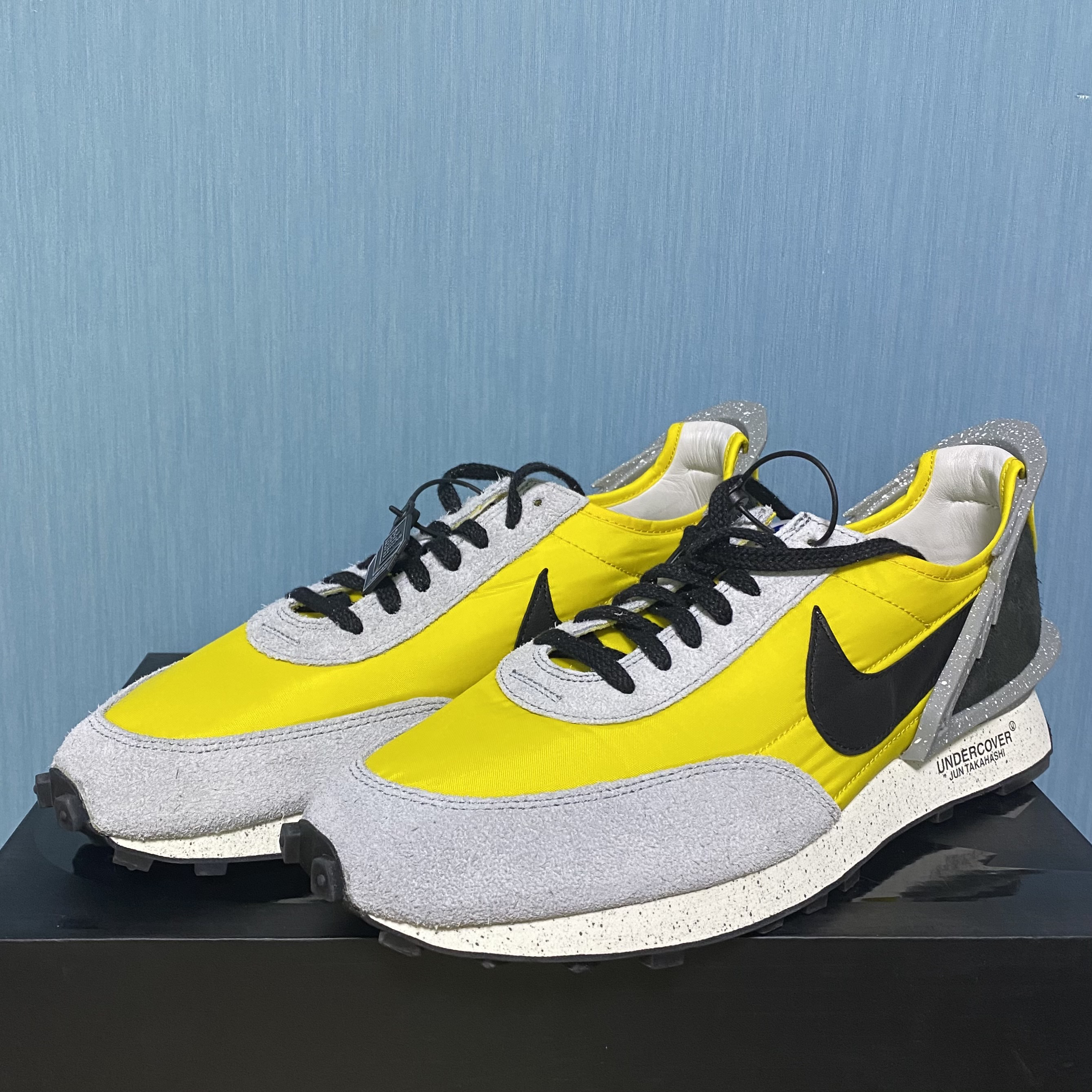 Nike x Undercover Daybreak Bright Citron 착용 스타일