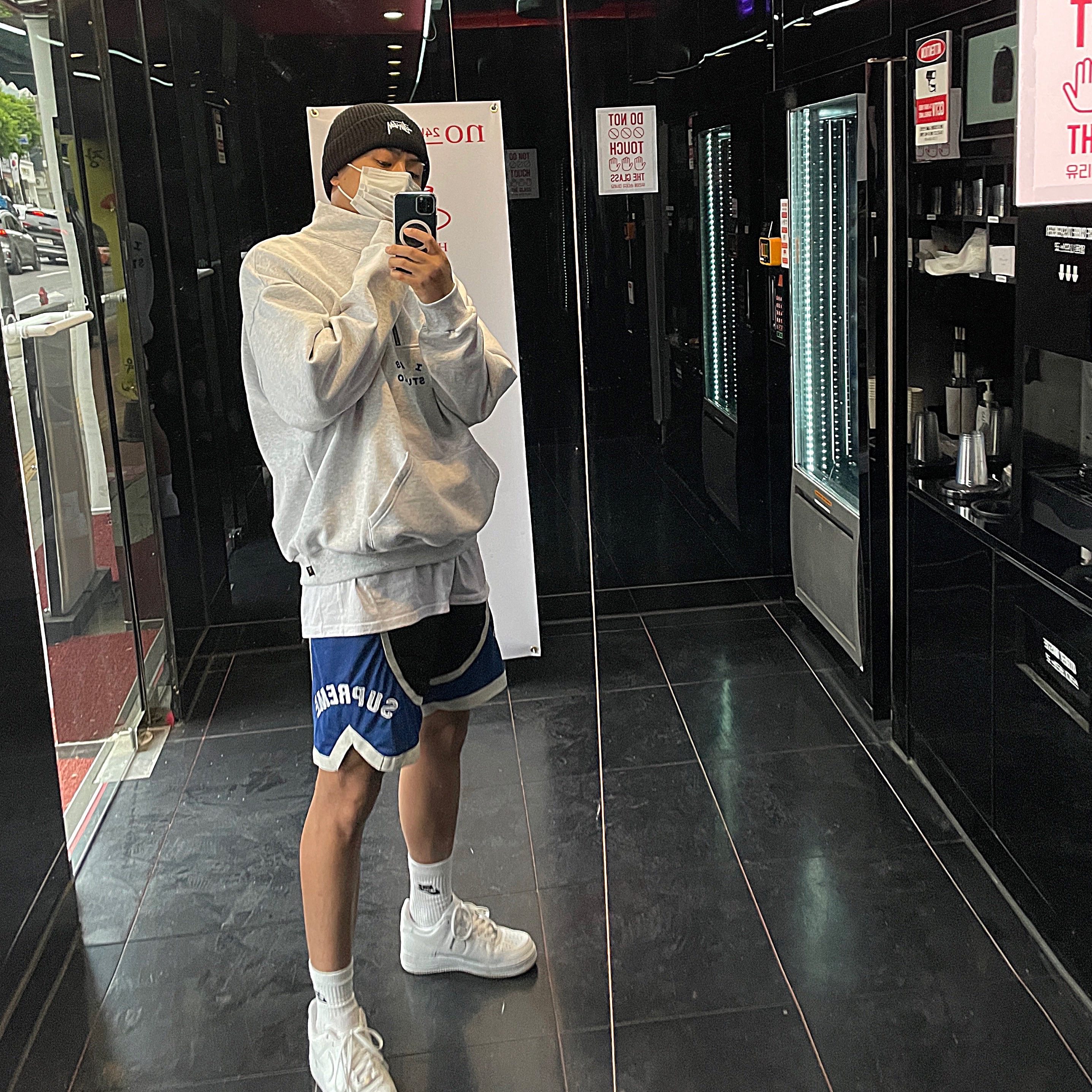 Nike Air Force 1 '07 Low White 착용 스타일