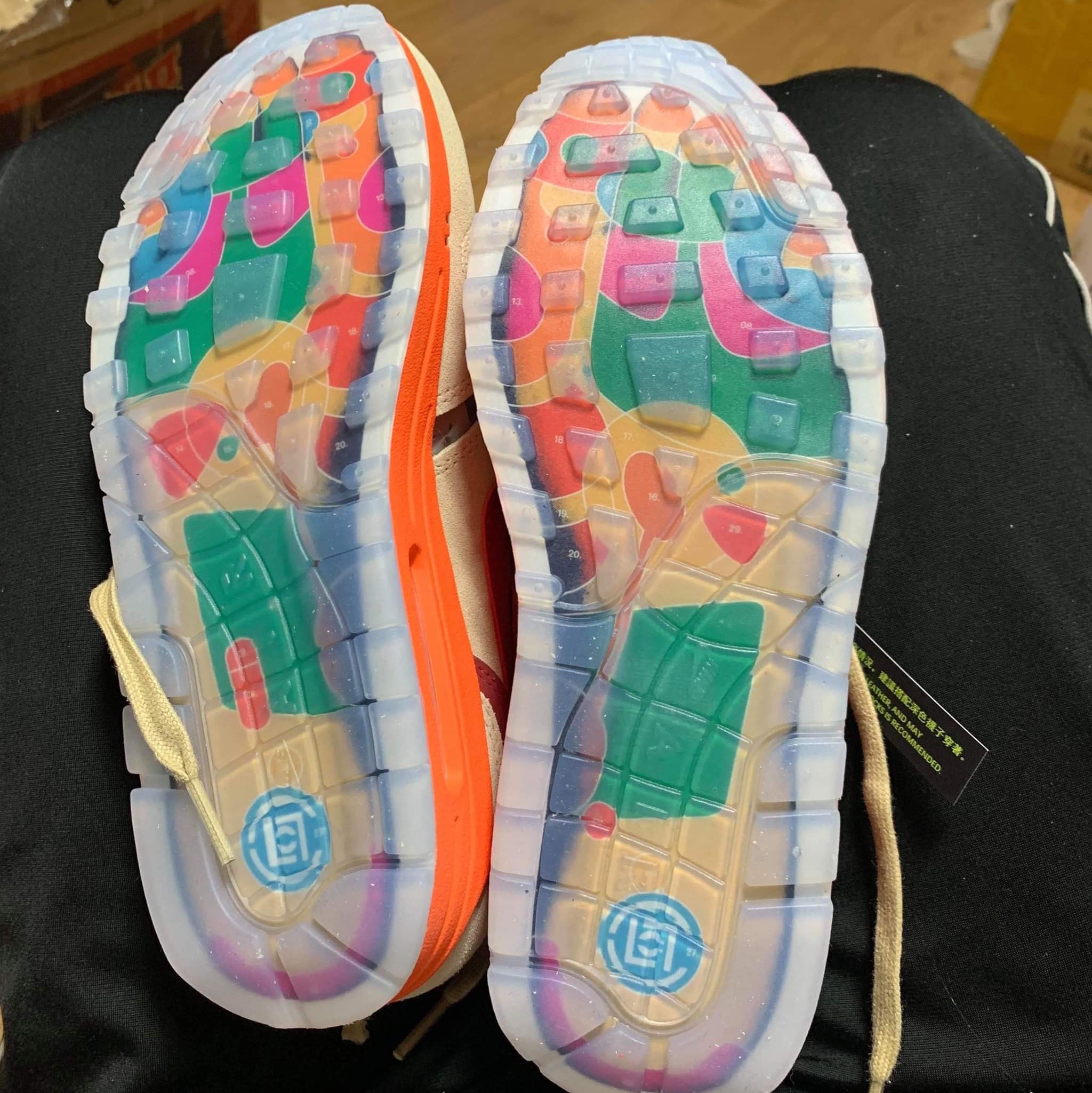Nike x Clot Air Max 1 Net 착용 스타일