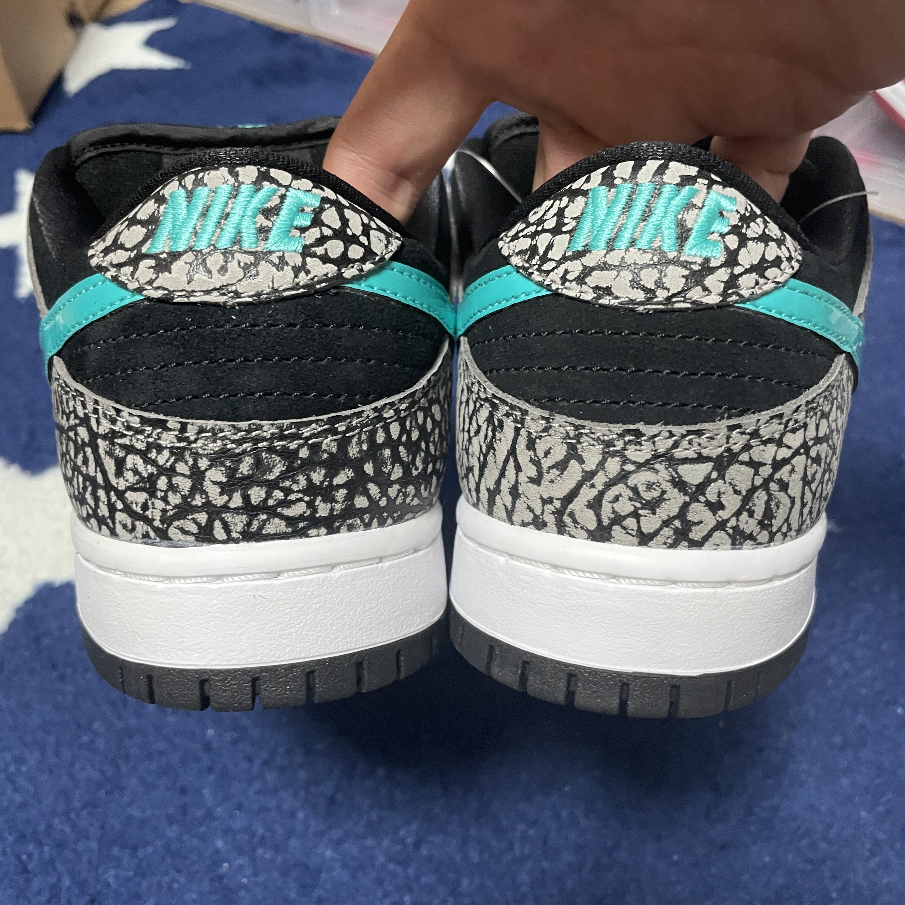 Nike SB Dunk Low Pro Clear Jade 착용 스타일 - 5