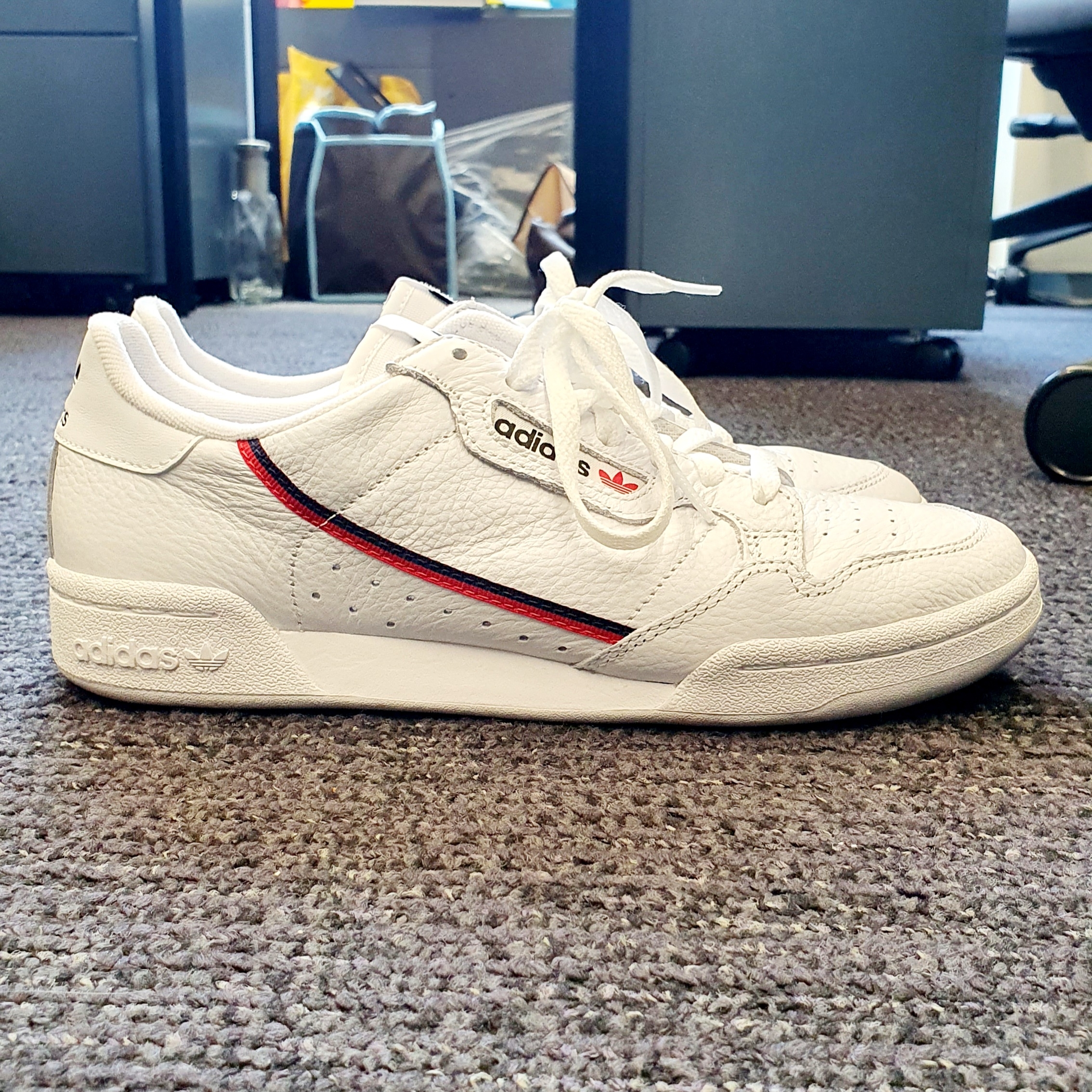 Adidas Continental 80 White 착용 스타일 - 3
