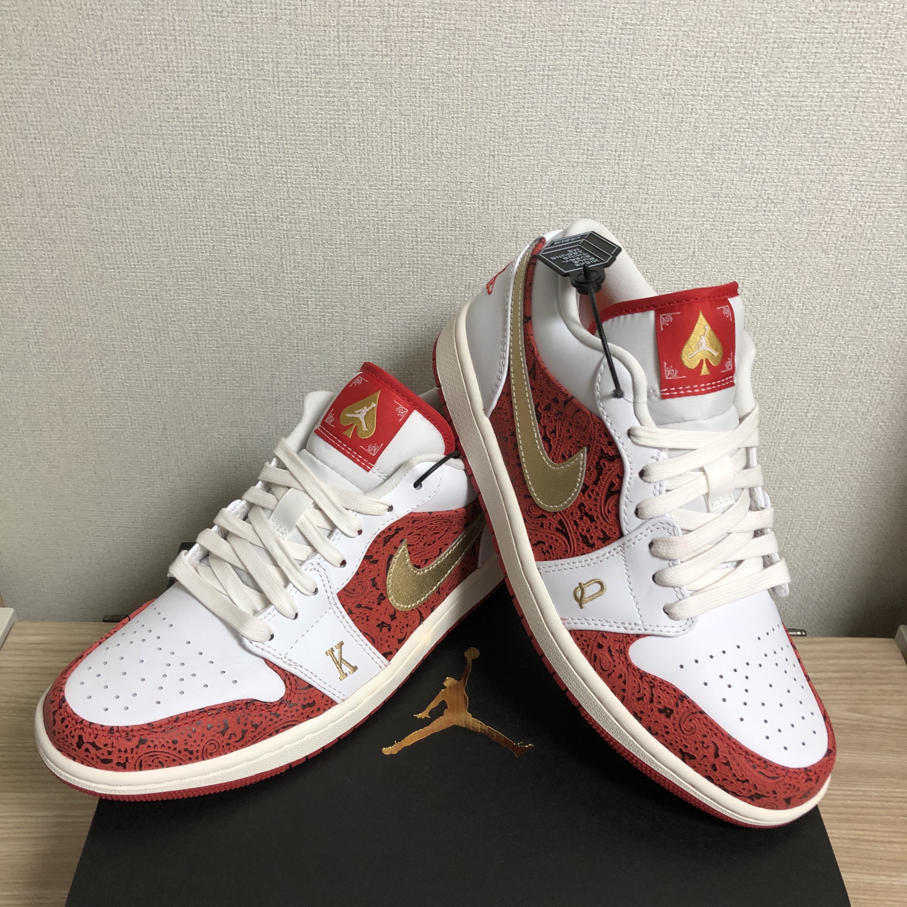 Jordan 1 Low SE Spades 착용 스타일 - 1