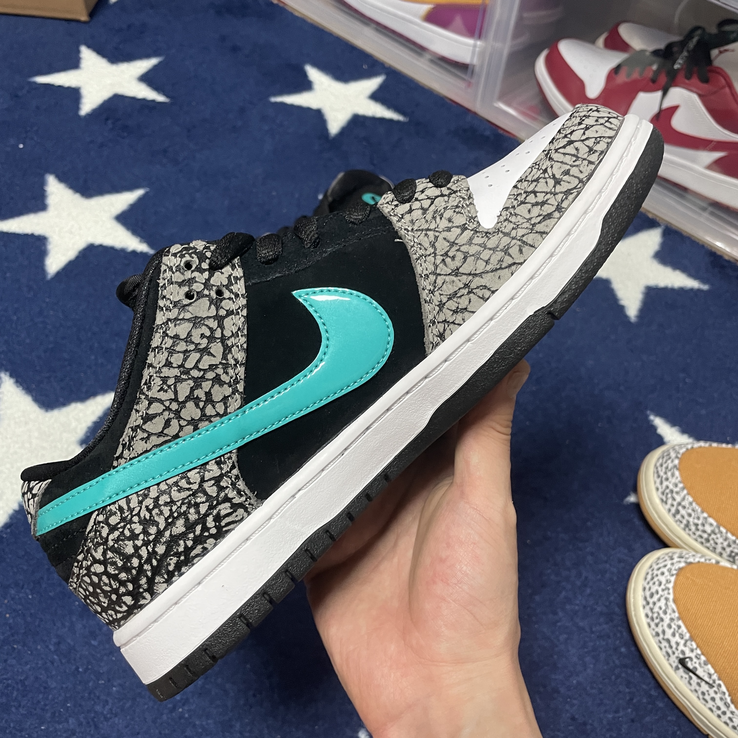 Nike SB Dunk Low Pro Clear Jade 착용 스타일 - 3